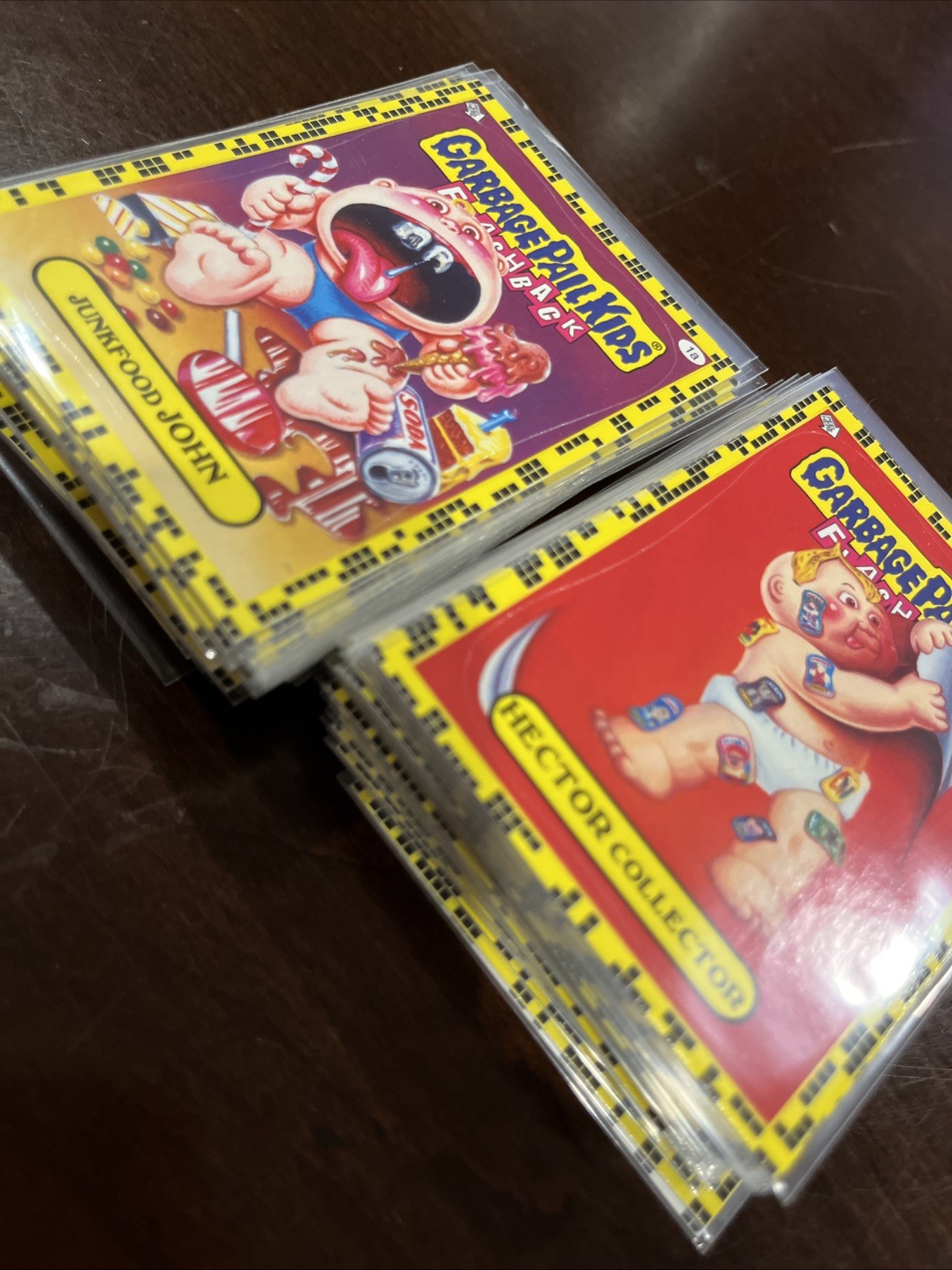 Garbage Pail Kids GPK 2011 Flashback Series 2 YELLOW Lot Of 84 No Dupes Garbage Pail Kids GPK 2011 Flashback Series 2 YELLOW Lot Of 84 No Dupes