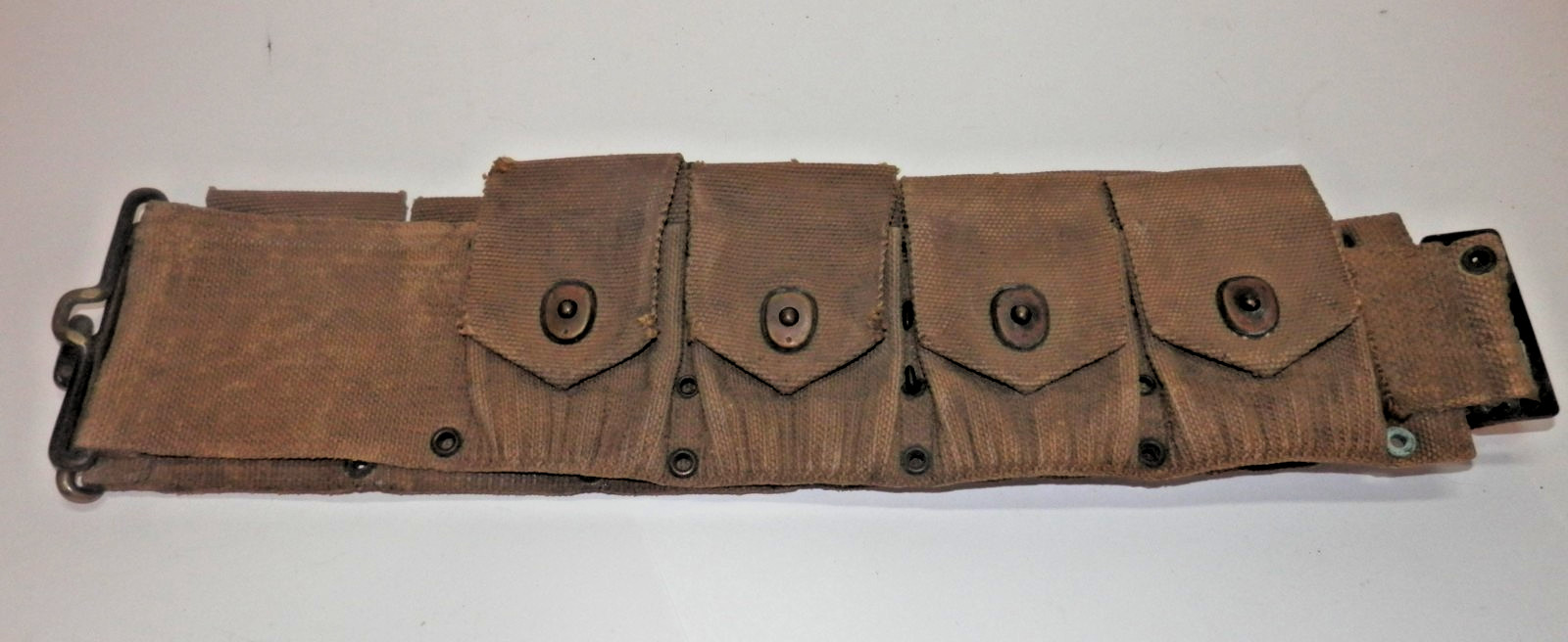 Pre-WWI US Army 9 Pocket Mills Cartridge Belt 1903 Springfield/Enfield