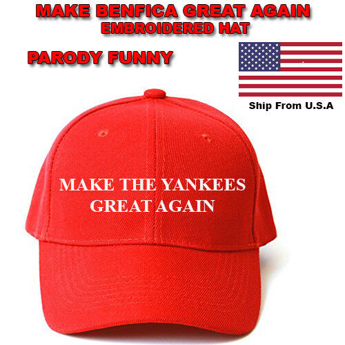 MAKE THE YANKEES GREAT AGAIN HAT Trump Inspired PARODY FUNNY EMBROIDERED