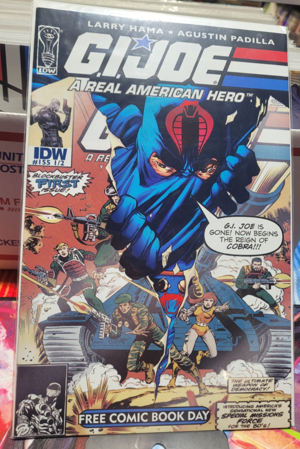 GI Joe A Real American Hero (IDW; 155 1/2 - 242) NM Choose your issues