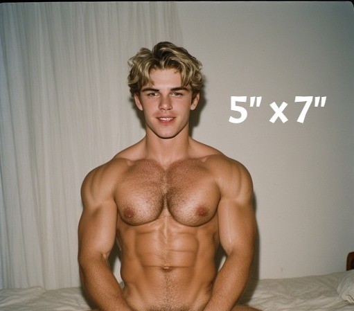 Shirtless Muscle Stud Beefcake Hunk 5x7 Fantasy Photo Photograph Reprint 1371 Shirtless Muscle Stud Beefcake Hunk 5x7 Fantasy Photo Photograph Reprint 1371