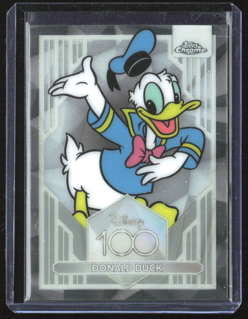 2023 Topps Chrome Disney 100 Donald Duck #86 Mickey & Friends 2023 Topps Chrome Disney 100 Donald Duck #86 Mickey & Friends