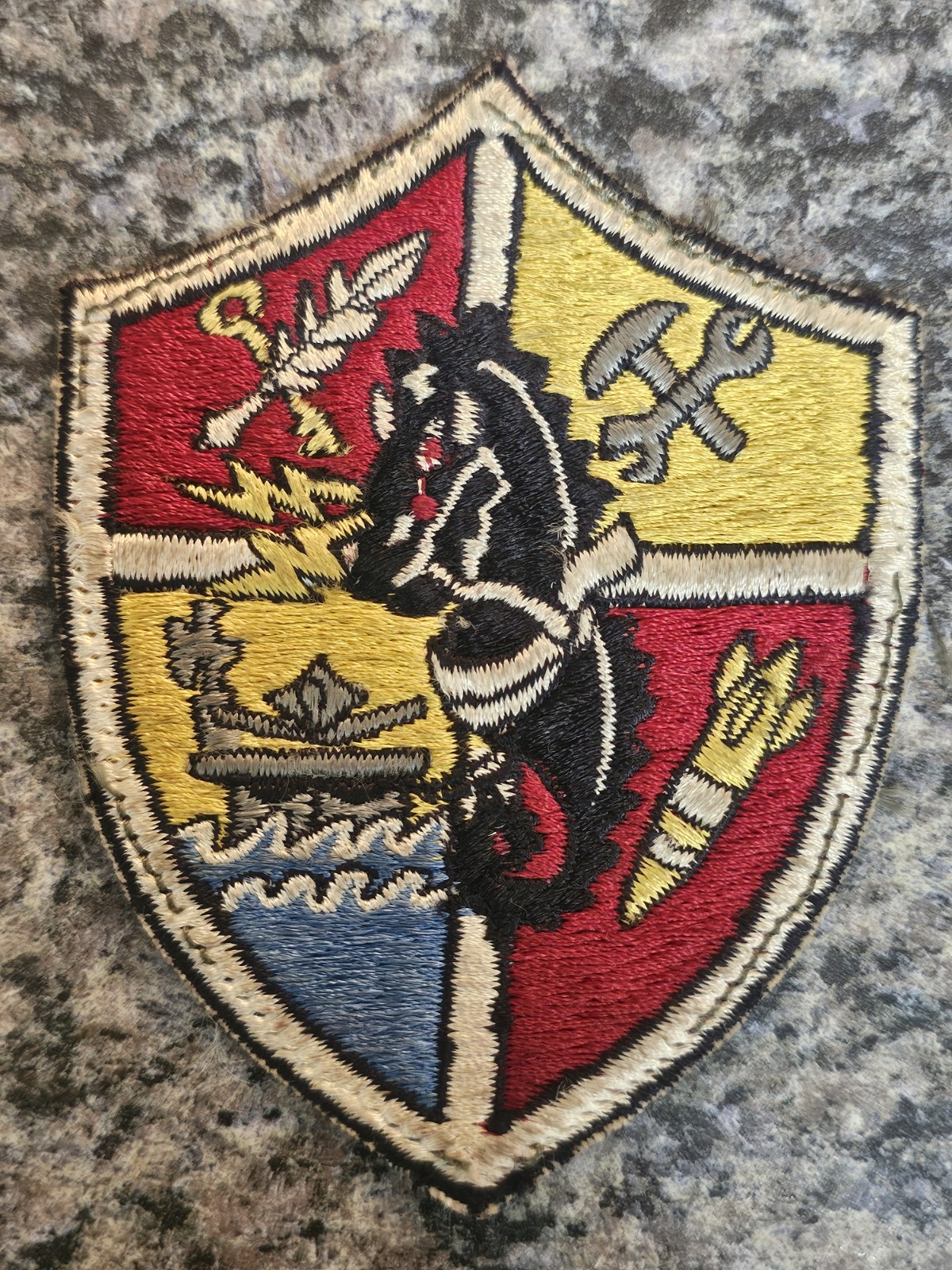Original 1940's 1950's Navy FASRON Patch Fleet Air Service Squadron RARE Vintage Original 1940's 1950's Navy FASRON Patch Fleet Air Service Squadron RARE Vintage