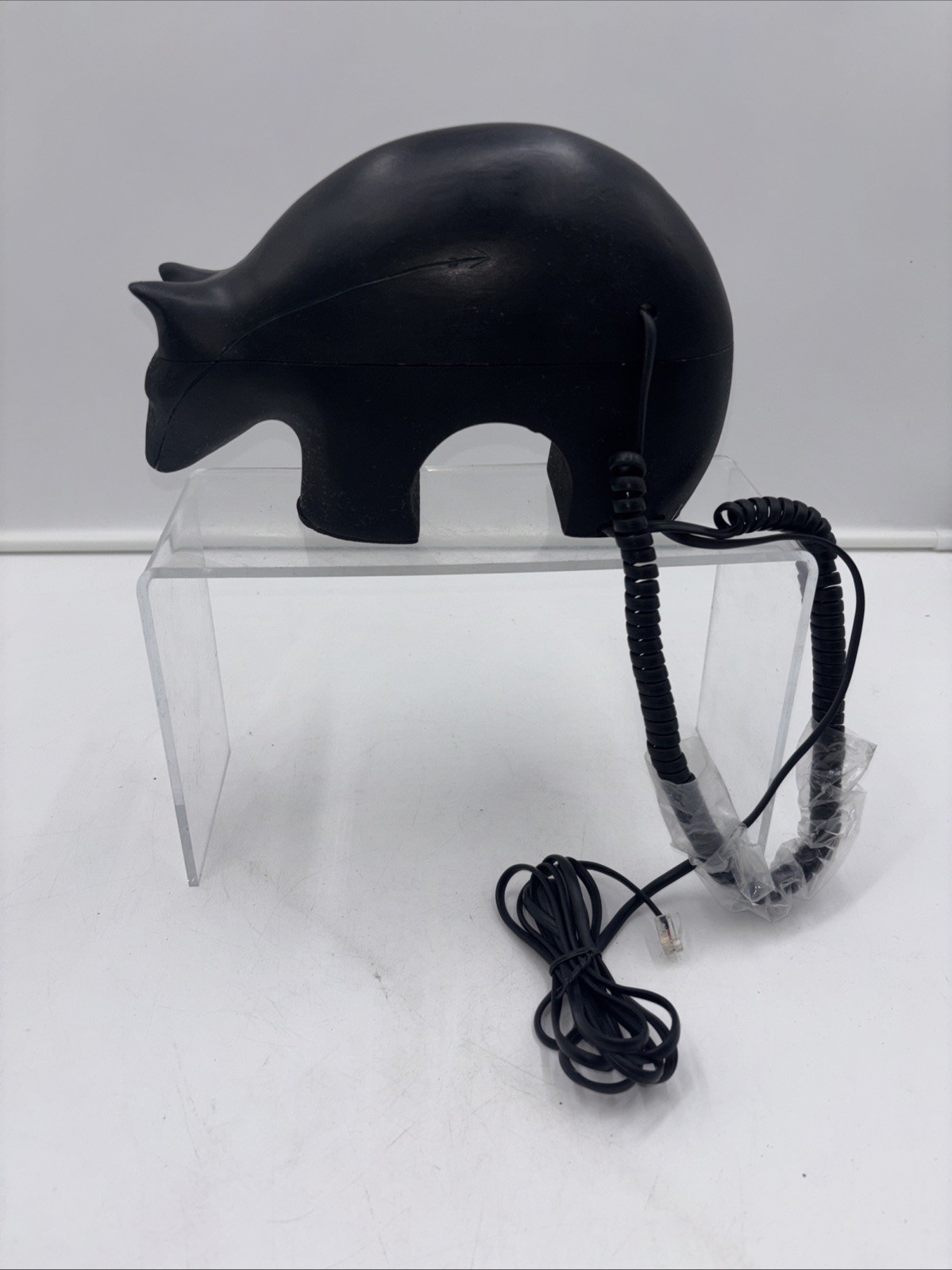 Vintage TT Systems Black Bear Telephone Model HAC BB-500 Retro Novelty Phone