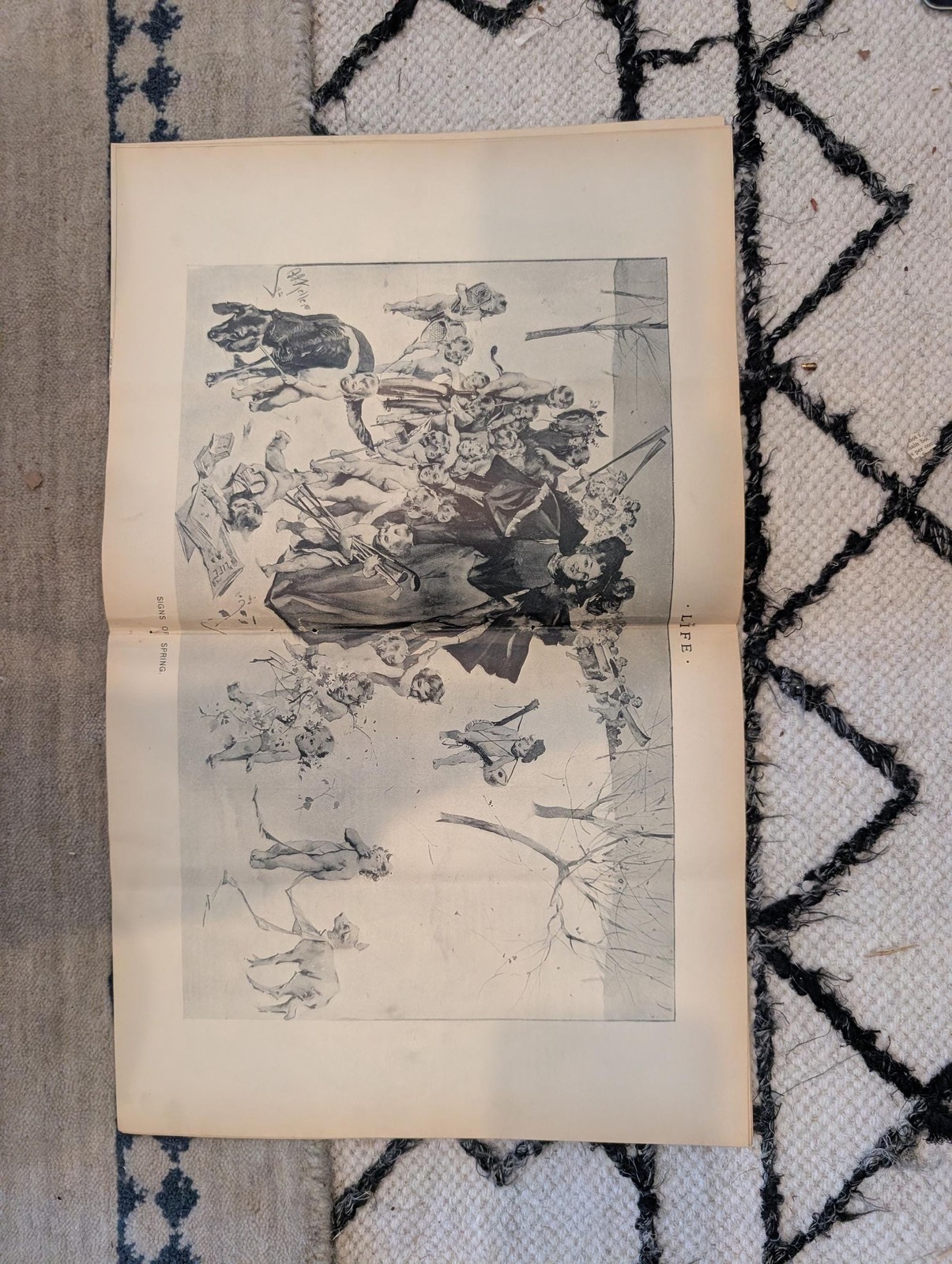 1895 LIFE Magazine — Grover Cleveland, Signs of Spring, Trilby — April 25