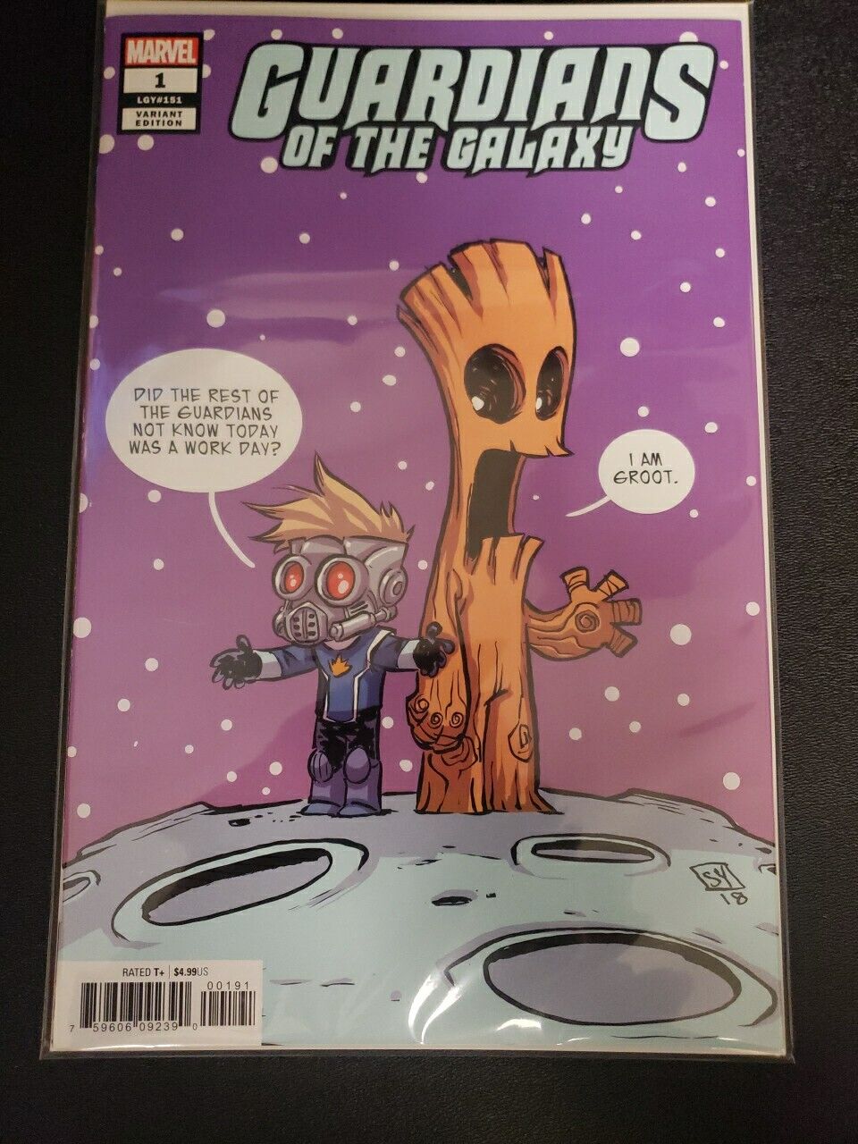 Marvel Comics GUARDIANS OF THE GALAXY (2019) #1 (#151) YOUNG Variant Cover NM