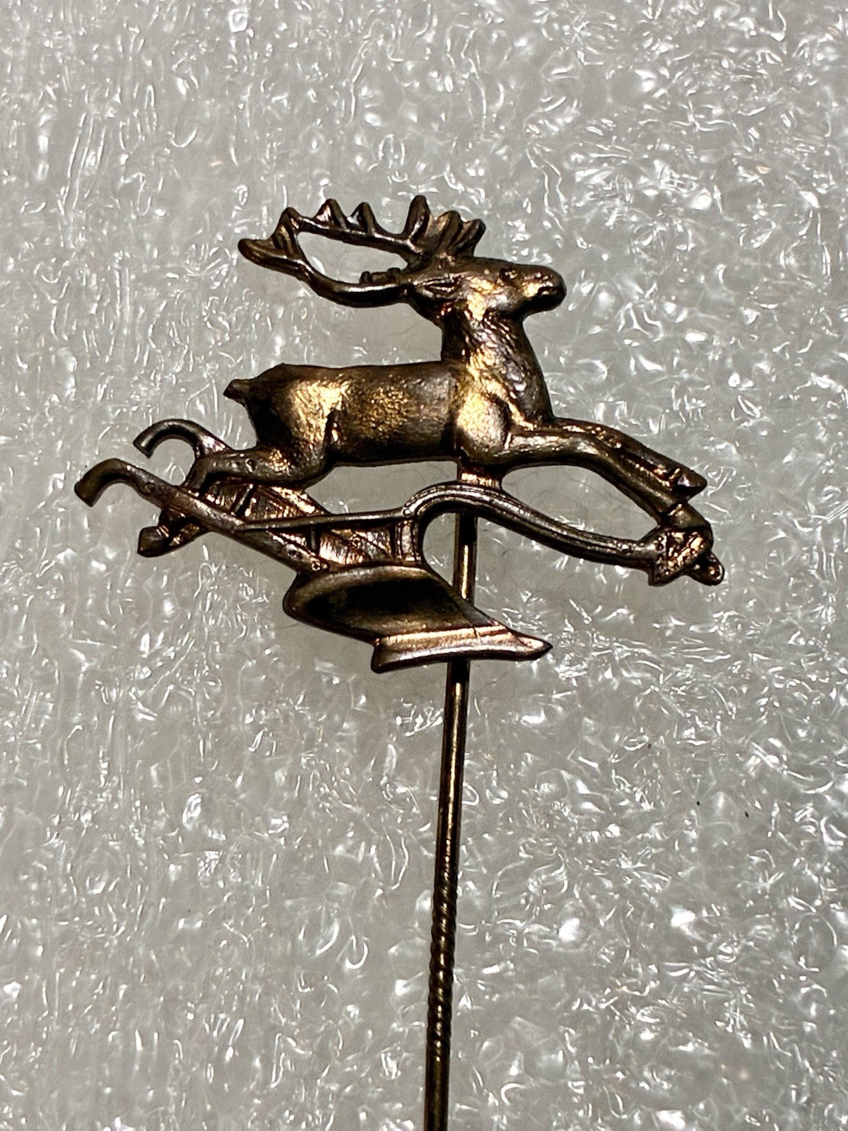 John Deere Farm Implements Stick Pin Plow & Deer