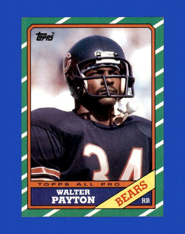 1986 Topps Set Break # 11 Walter Payton NM-MT OR BETTER *GMCARDS*