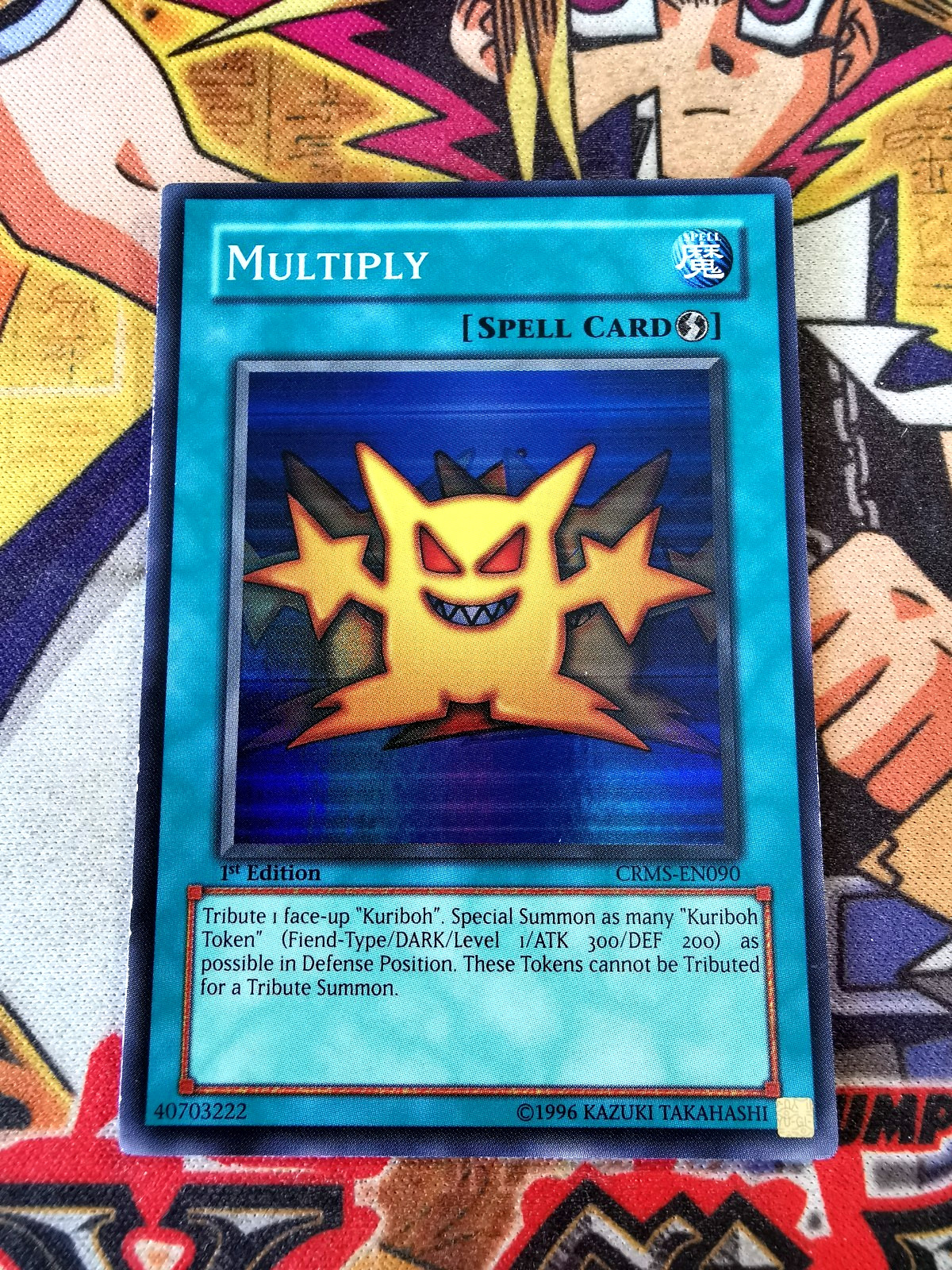 Multiply crms-en090 1st Edition (VLP) Super Rare Yu-Gi-Oh