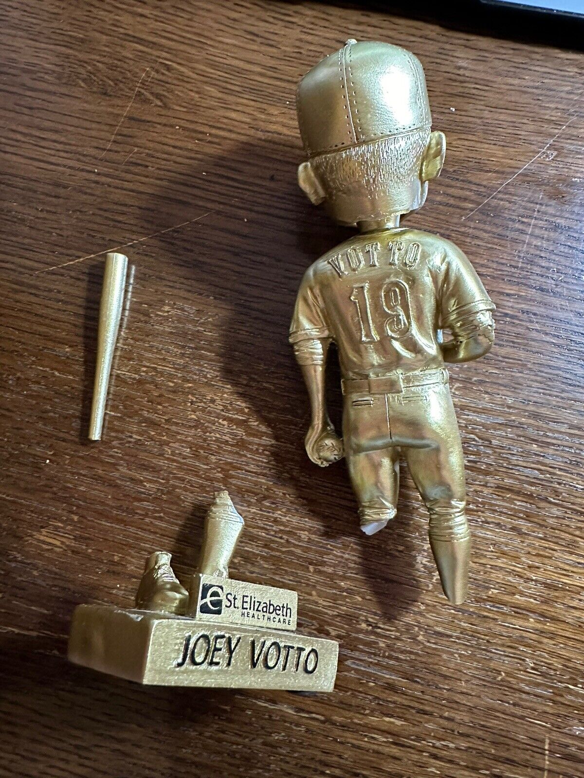 2023 Joey Votto Gold Bobblehead - broken