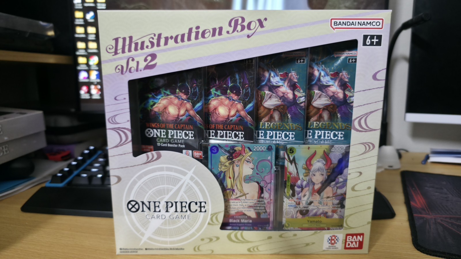 Bandai Namco One Piece Card Game Illustration Box Vol.2 48 Cards OP-06 OP-08 Bandai Namco One Piece Card Game Illustration Box Vol.2 48 Cards OP-06 OP-08