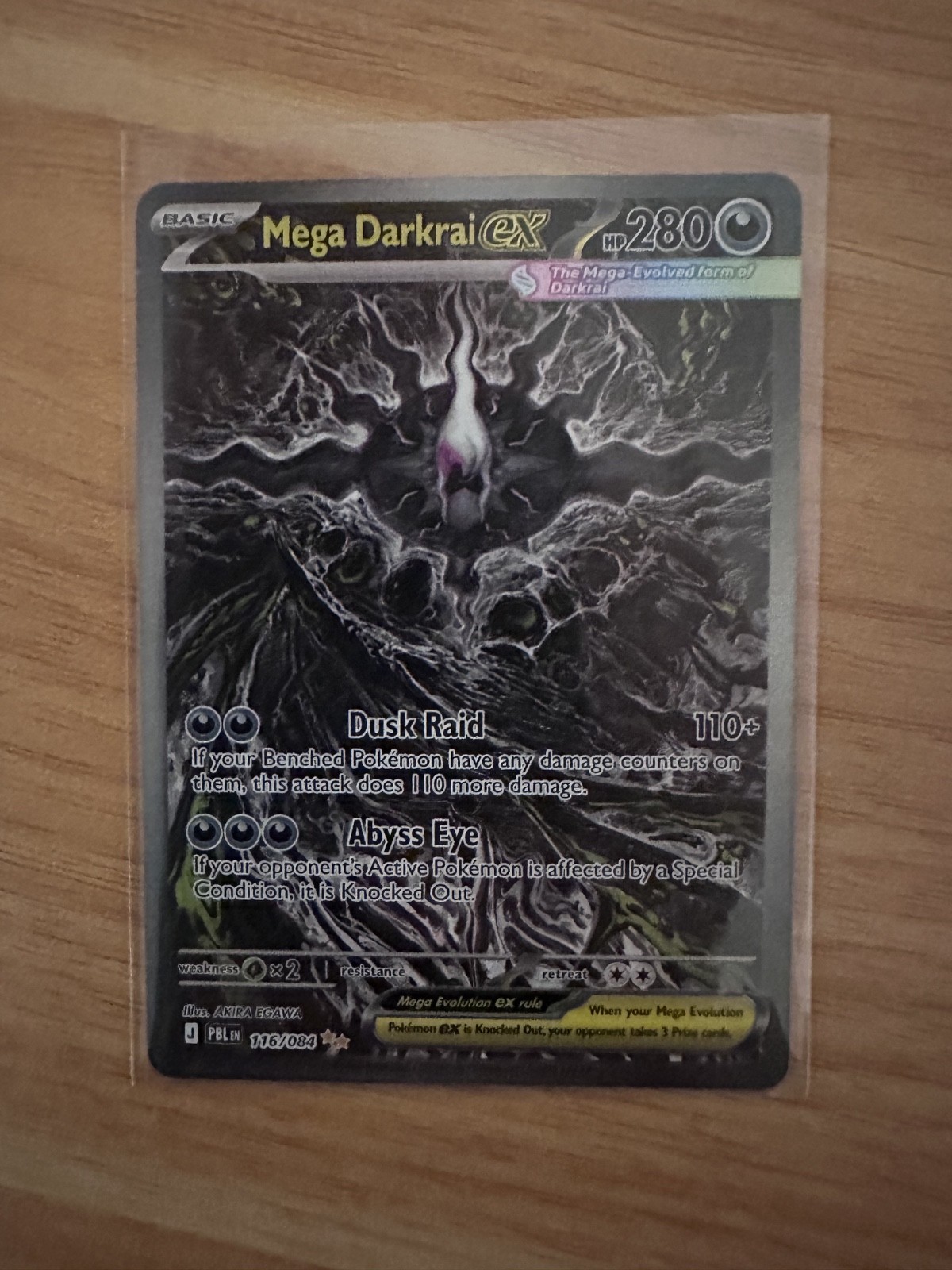 Mega Darkrai EX 116/084 Pitch Black Mega Darkrai EX 116/084 Pitch Black
