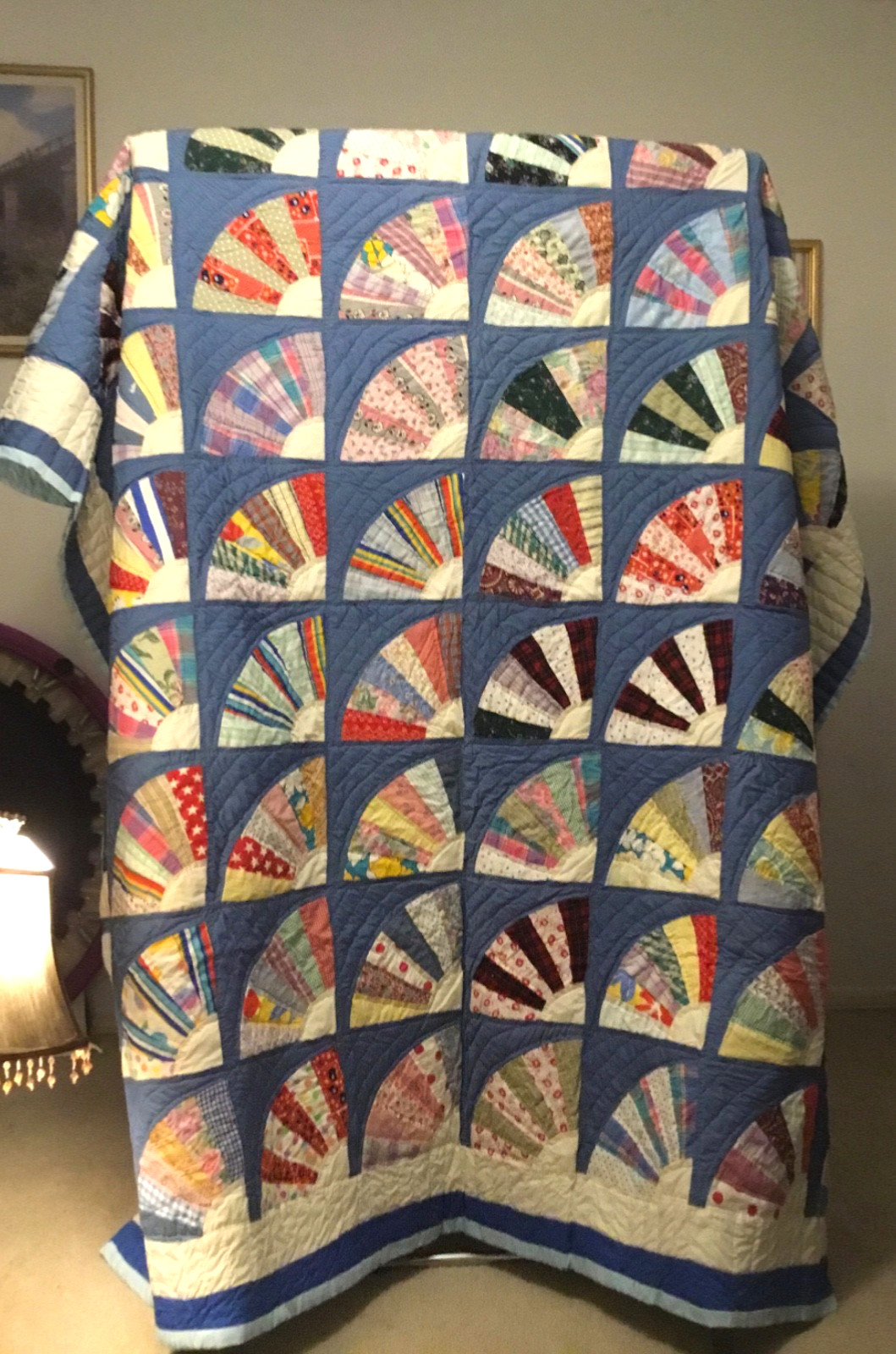 Vintage Handmade Patchwork Quilt Vintage Handmade Patchwork Quilt