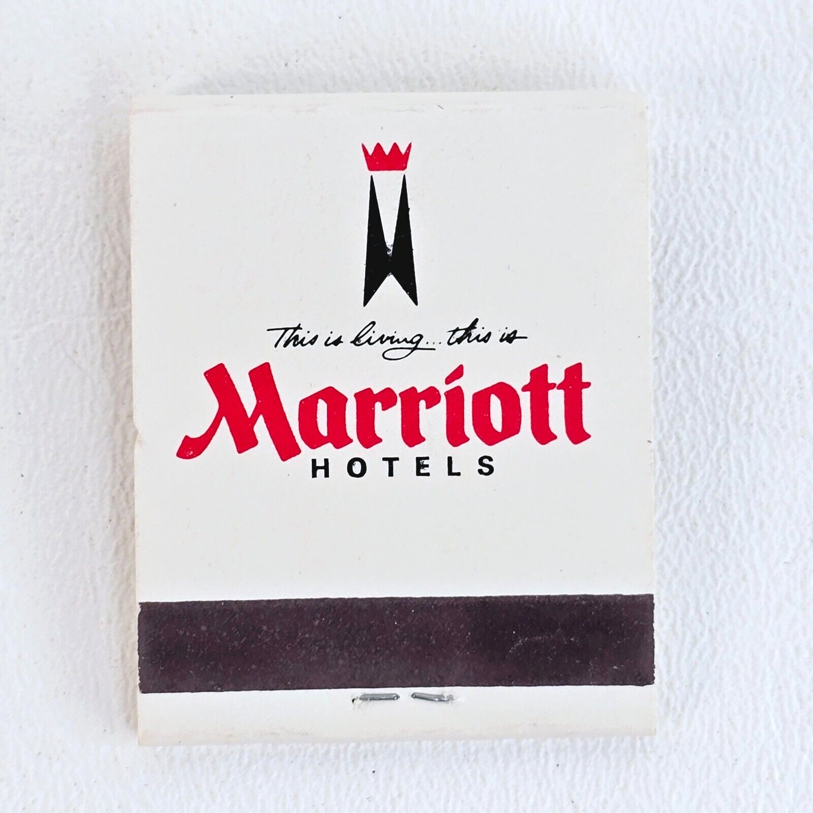 Marriott Hotels Vintage Advertising Matchbook - Unstruck