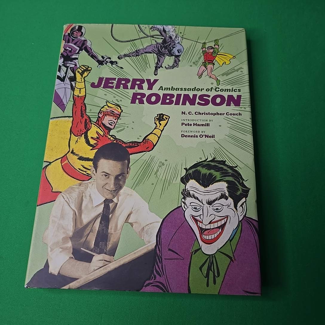 Jerry Robinson: Ambassador of Comics (2010) Abrams Comicarts Hardcover excellent