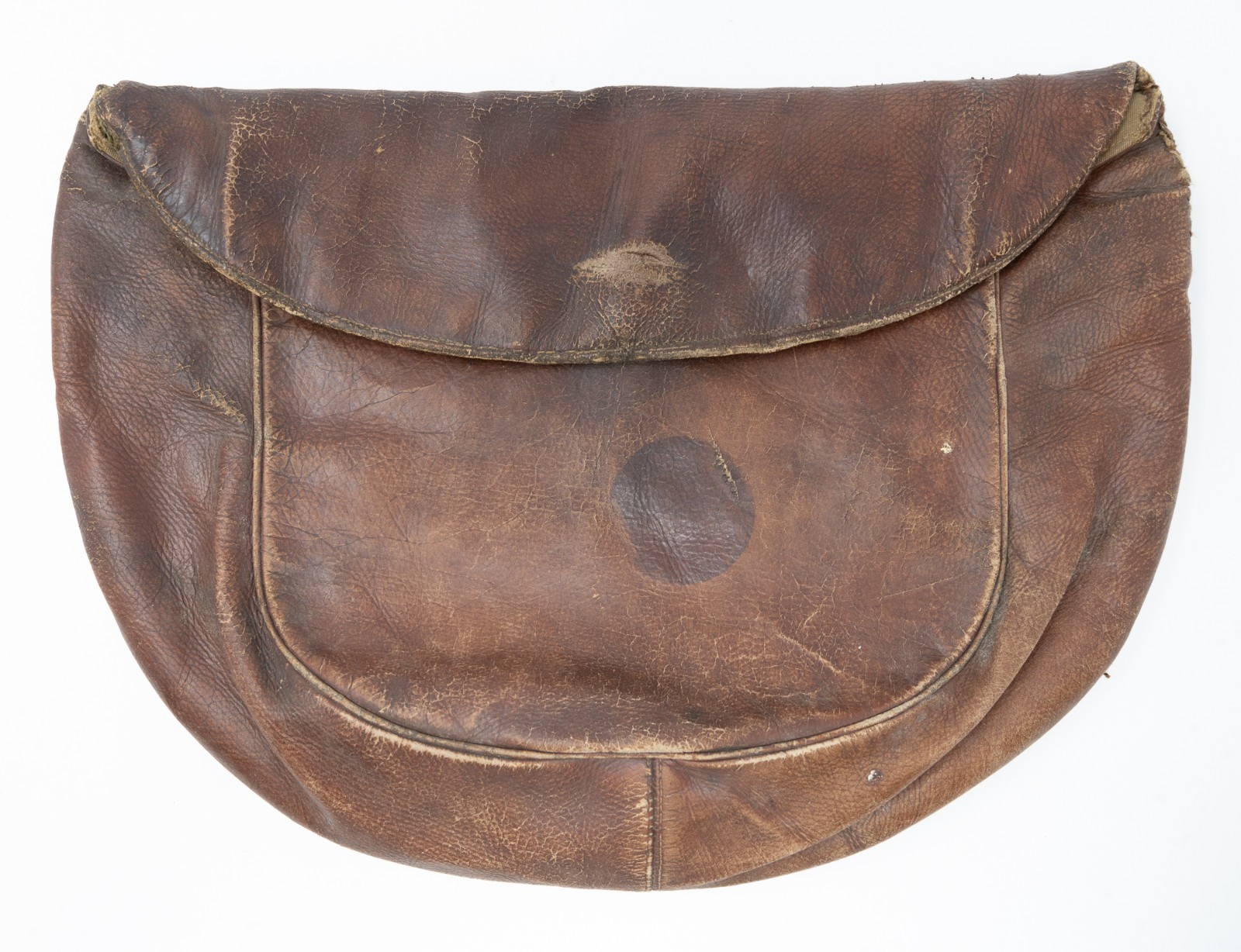 WWII US Army WAC Leather Handbag Purse Regulation Named Original Vintage Used WWII US Army WAC Leather Handbag Purse Regulation Named Original Vintage Used