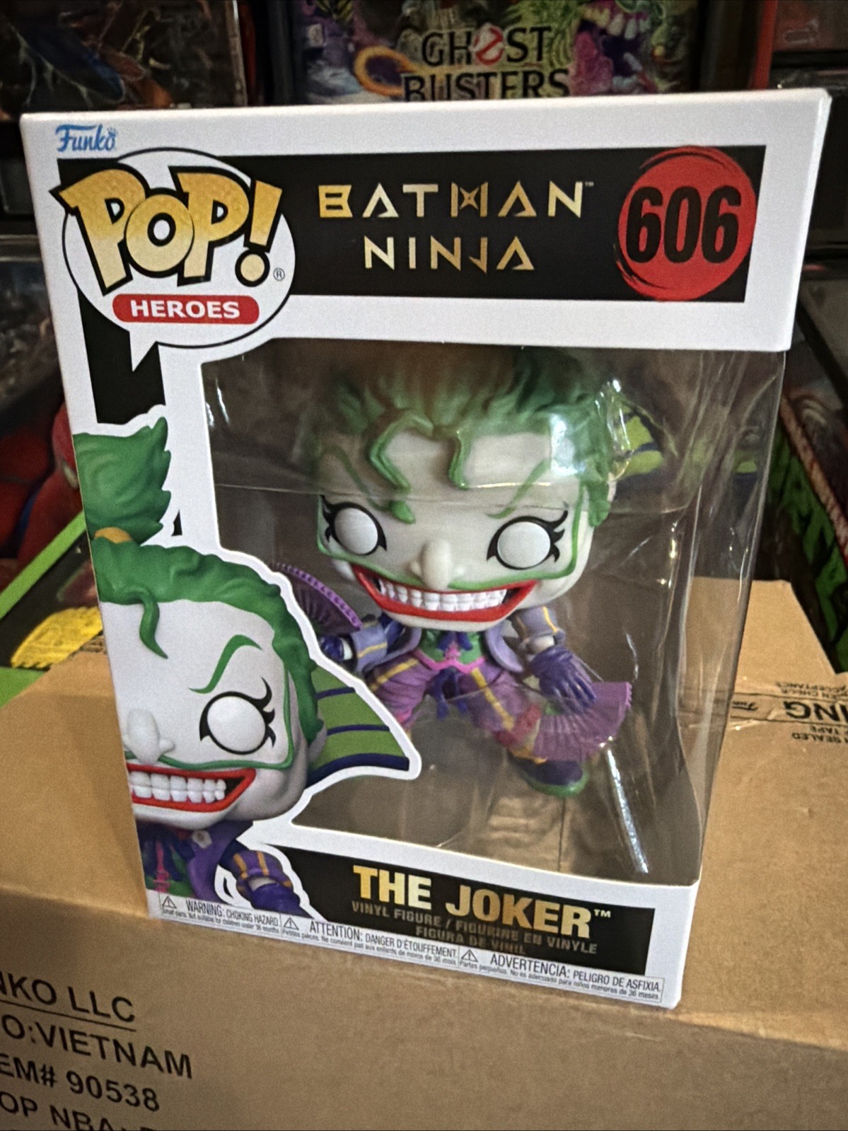 Funko Pop Vinyl: DC Universe - Batman Ninja - The Joker #606 Funko Pop Vinyl: DC Universe - Batman Ninja - The Joker #606