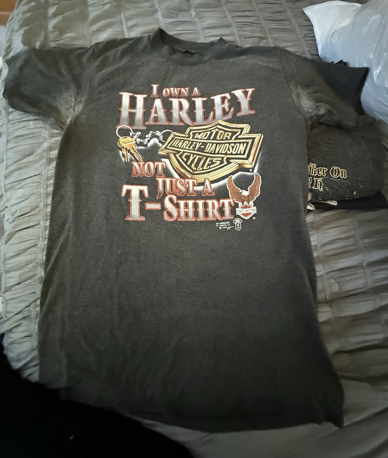 Harley-Davidson vintage 3D enblem T-Shirt Harley-Davidson vintage 3D enblem T-Shirt