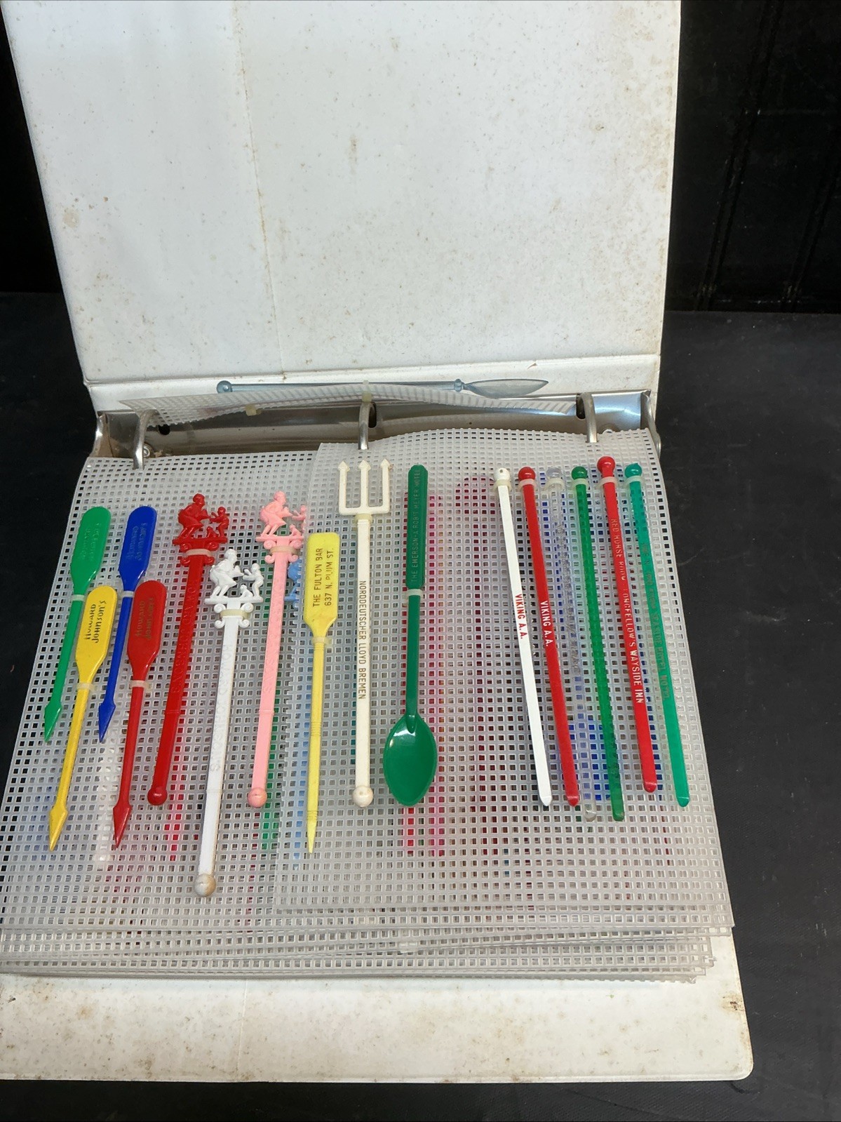 Huge LOT of 100+ Vintage Swizzle Sticks - Lifelong Collection - 50's 60's 70's Huge LOT of 100+ Vintage Swizzle Sticks - Lifelong Collection - 50's 60's 70's