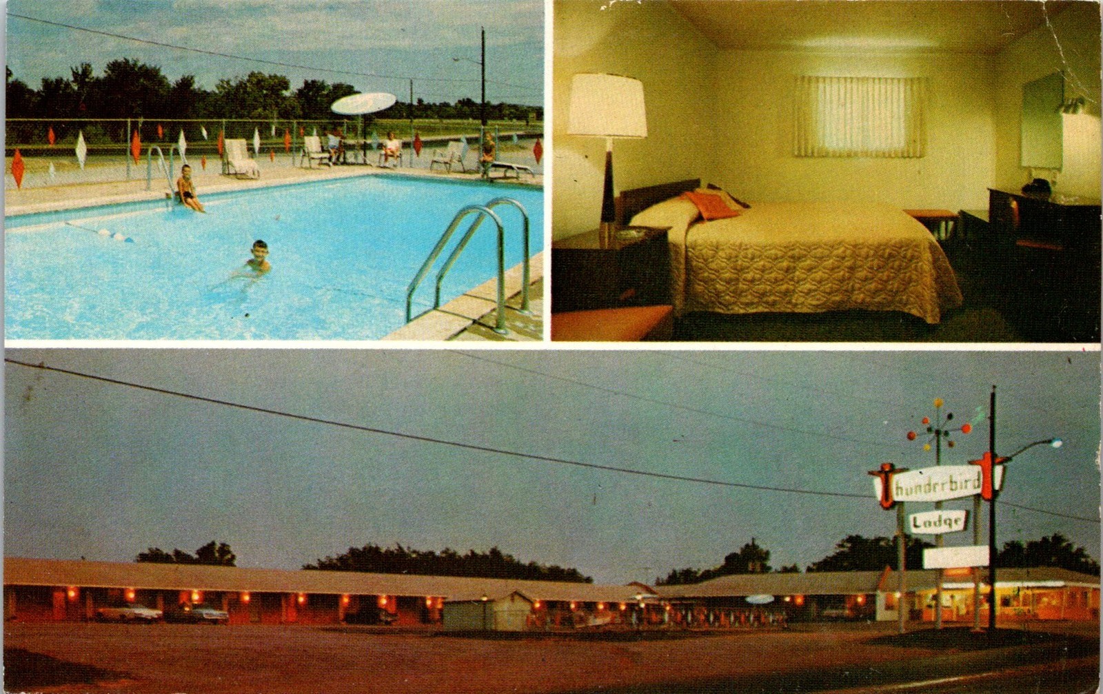Thunderbird Lodge, Atoka, OK. Postcards unused 55564 Thunderbird Lodge, Atoka, OK. Postcards unused 55564