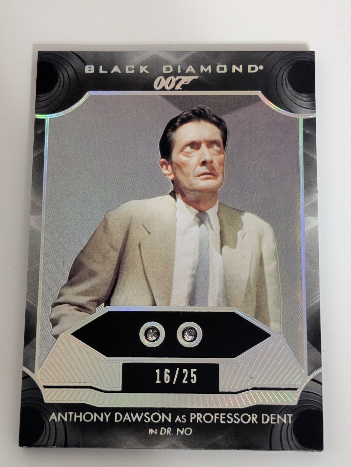 2024 Black Diamond James Bond Anthony Dawson Professor Dent Dual Diamond /25 2024 Black Diamond James Bond Anthony Dawson Professor Dent Dual Diamond /25
