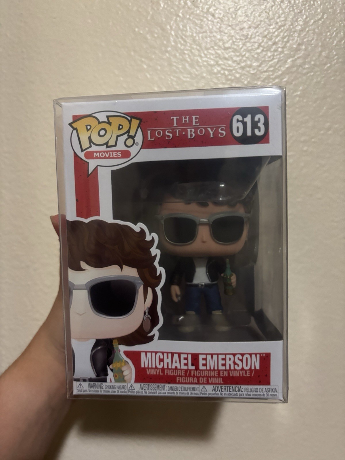 Funko Pop Vinyl: Michael Emerson the Lost Boys #613 w/protector MINT CONDITION Funko Pop Vinyl: Michael Emerson the Lost Boys #613 w/protector MINT CONDITION