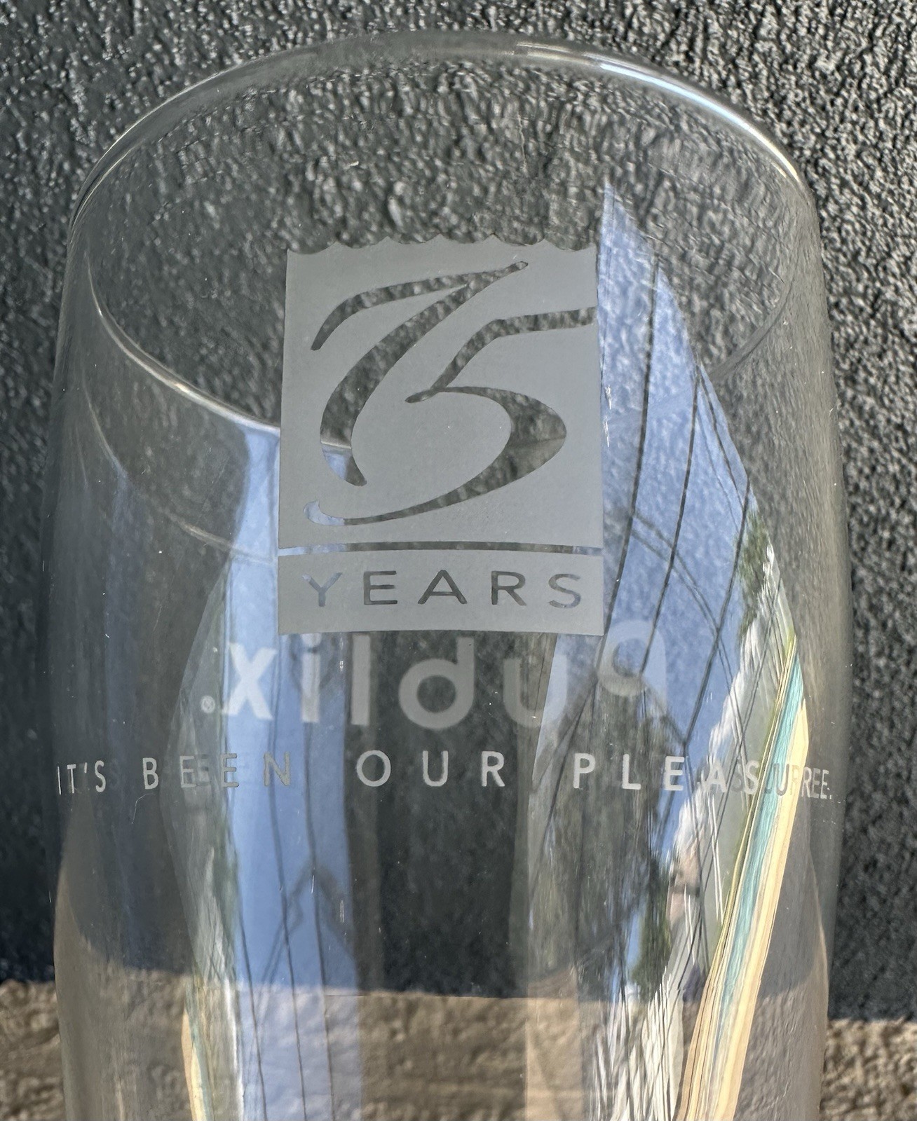 Publix 75th Anniversary - It’s Been Our Pleasure Vintage Pilsner Glass 2005