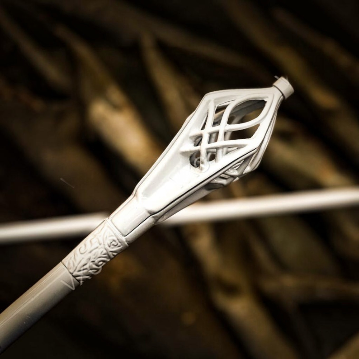 White Staff of Gandalf the Wizard from LOTR Glamdring Fantasy Christmas Gift Him