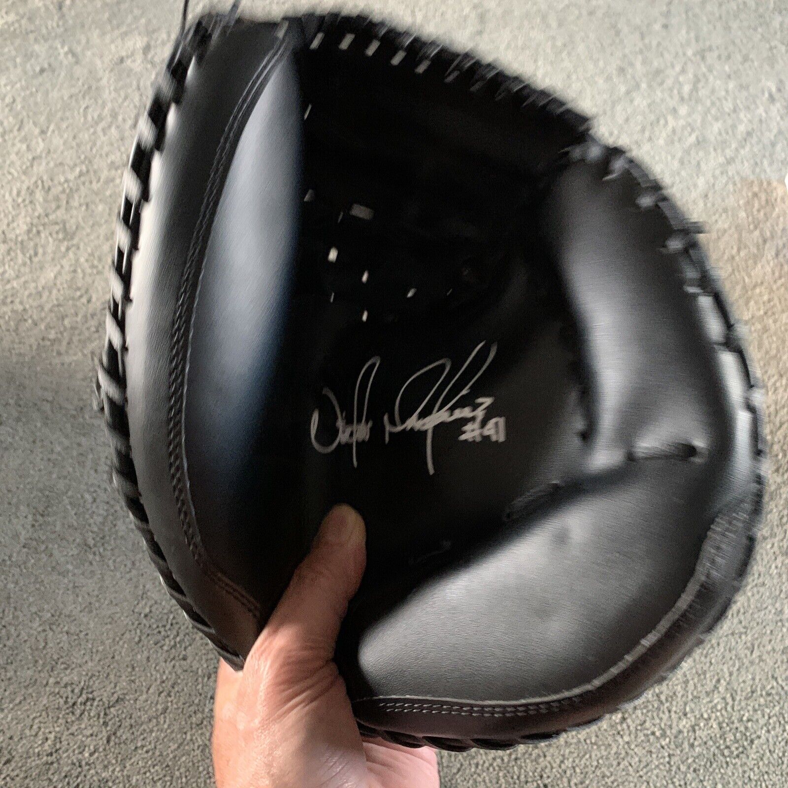 Cleveland Indians Victor Martinez Catchers Mitt Game Promotional Give Away Rare