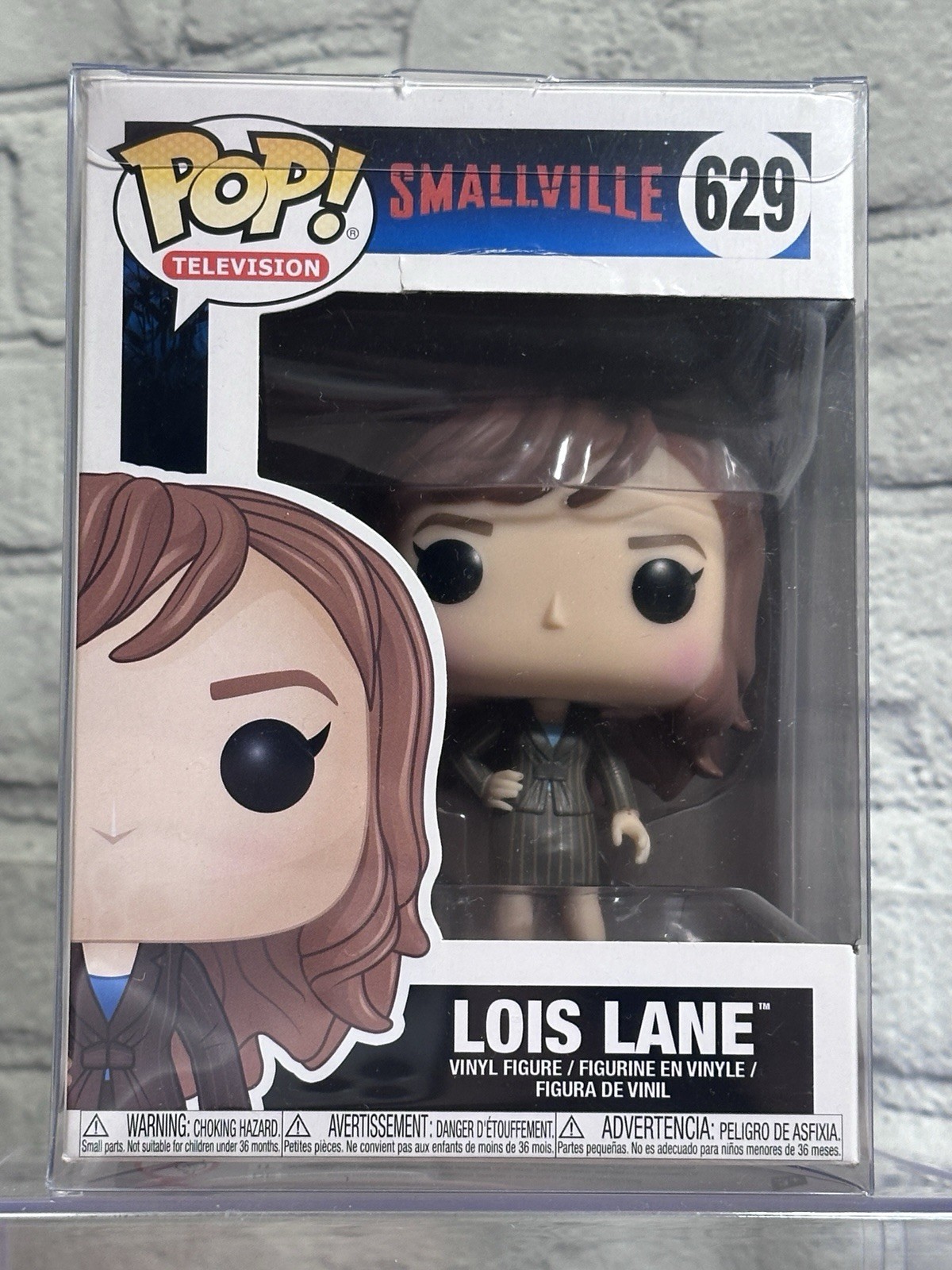 2018 Funko Pop Vinyl: DC Television - Lois Lane #629 - CW Smallville BOX DAMAGE 2018 Funko Pop Vinyl: DC Television - Lois Lane #629 - CW Smallville BOX DAMAGE