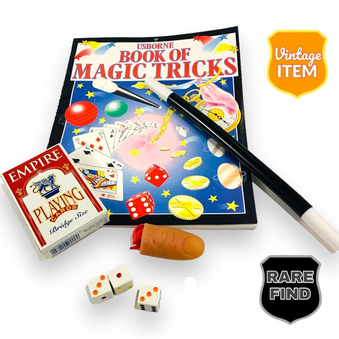 Vintage Magician Kids Magic Set NEVER USED