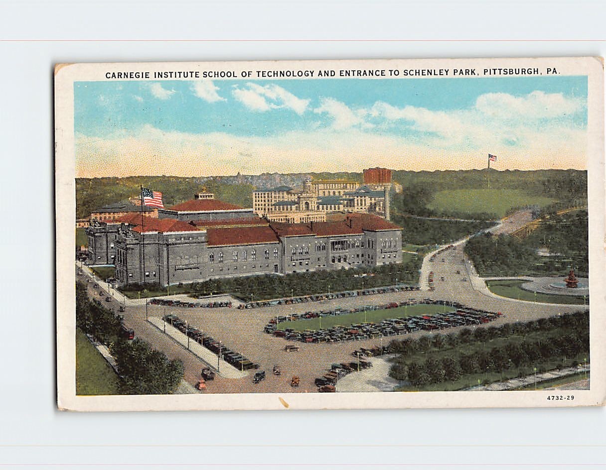 Postcard Carnegie Institute School of Technology Pittsburgh Pennsylvania USA
