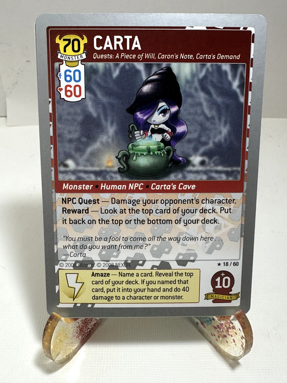 WotC MapleStory iTCG - Carta - 18 Rare EN 2007