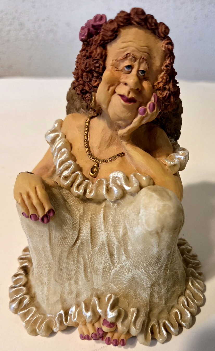 Vintage Guardian Grannies Ruby Lee Jazz Singer Angel Figurine by Doug Harris