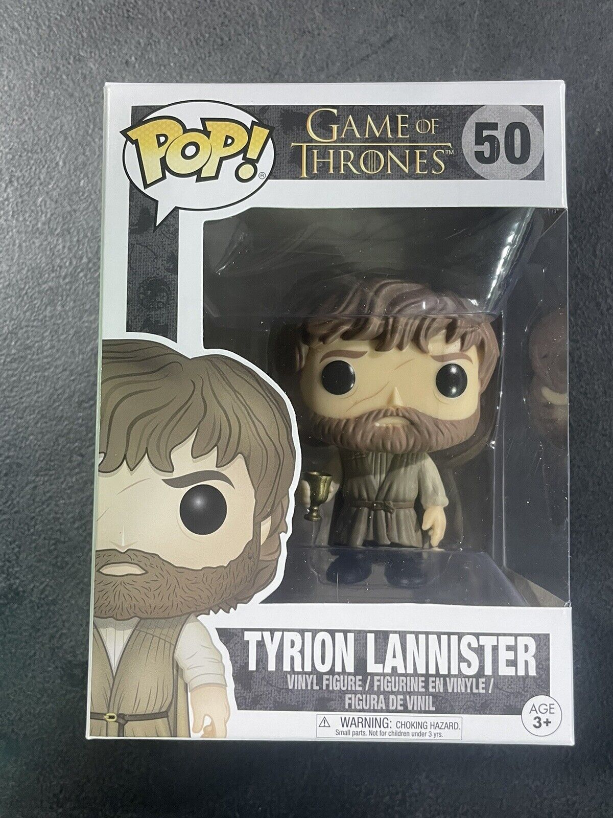 Funko Pop Game of Thrones: GOT - Tyrion Lannister #50 * Damaged Box * Sealed *