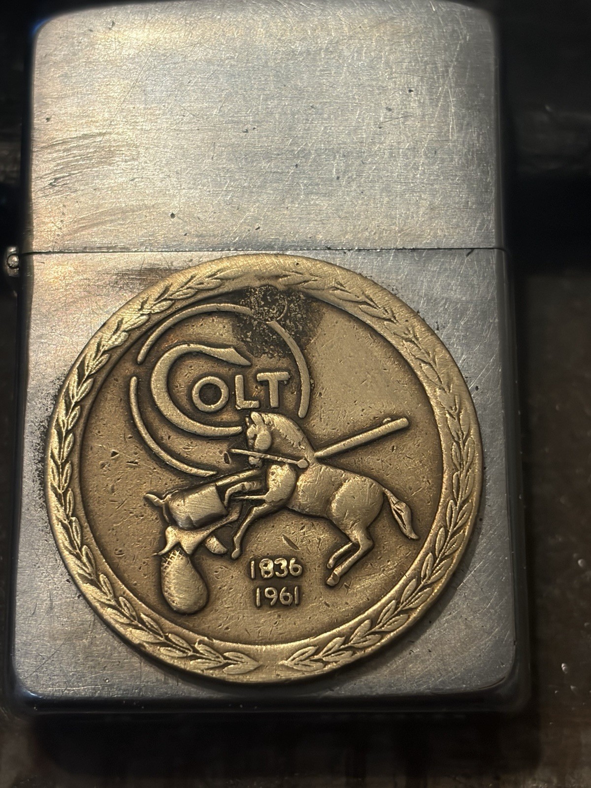 Zippo Lighter Colt Firearms Company