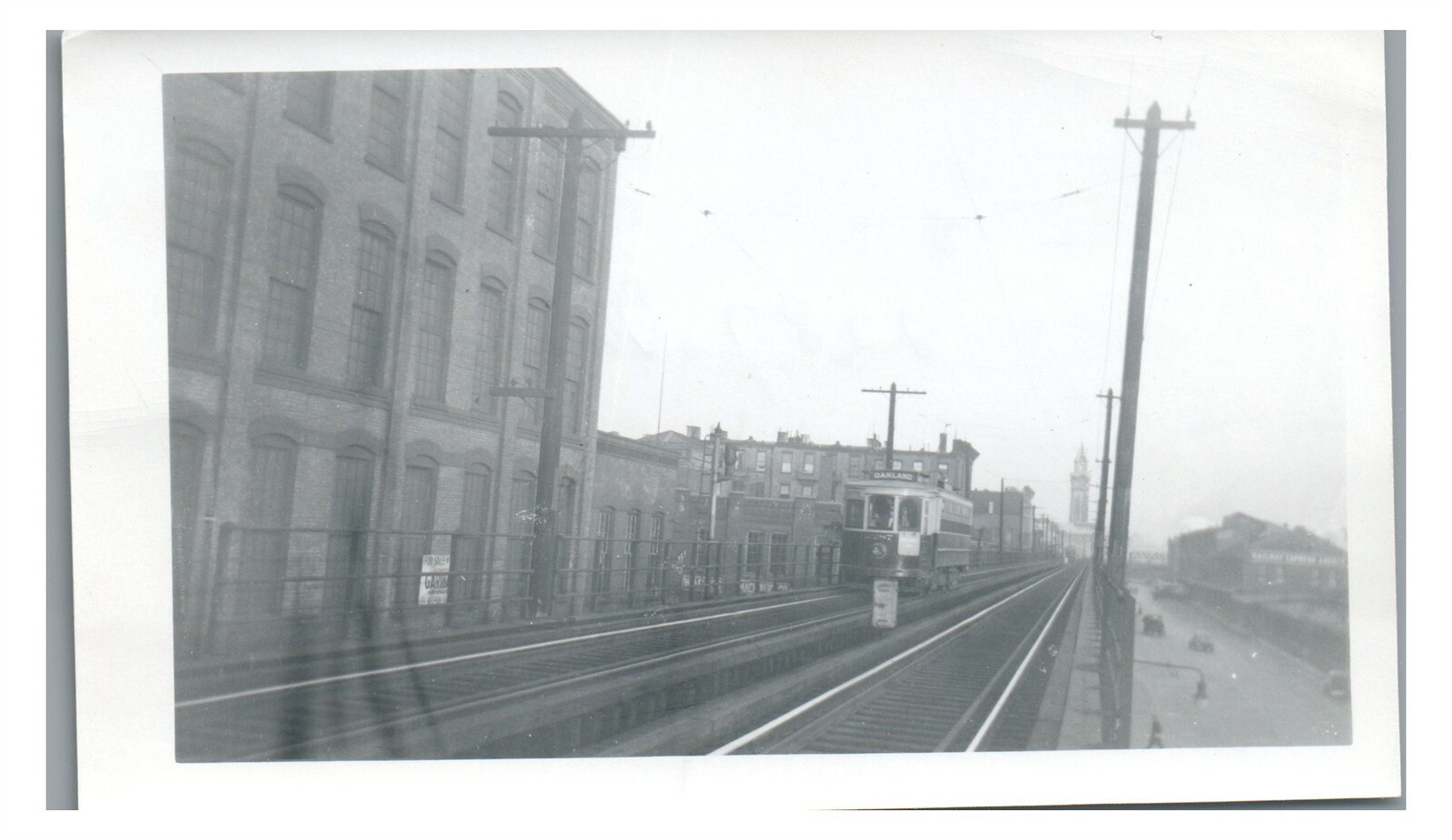PSCT PUBLIC SERVICE OF NEW JERSEY Trolley OAKLAND Line NJ 1935 Photo PSCT PUBLIC SERVICE OF NEW JERSEY Trolley OAKLAND Line NJ 1935 Photo