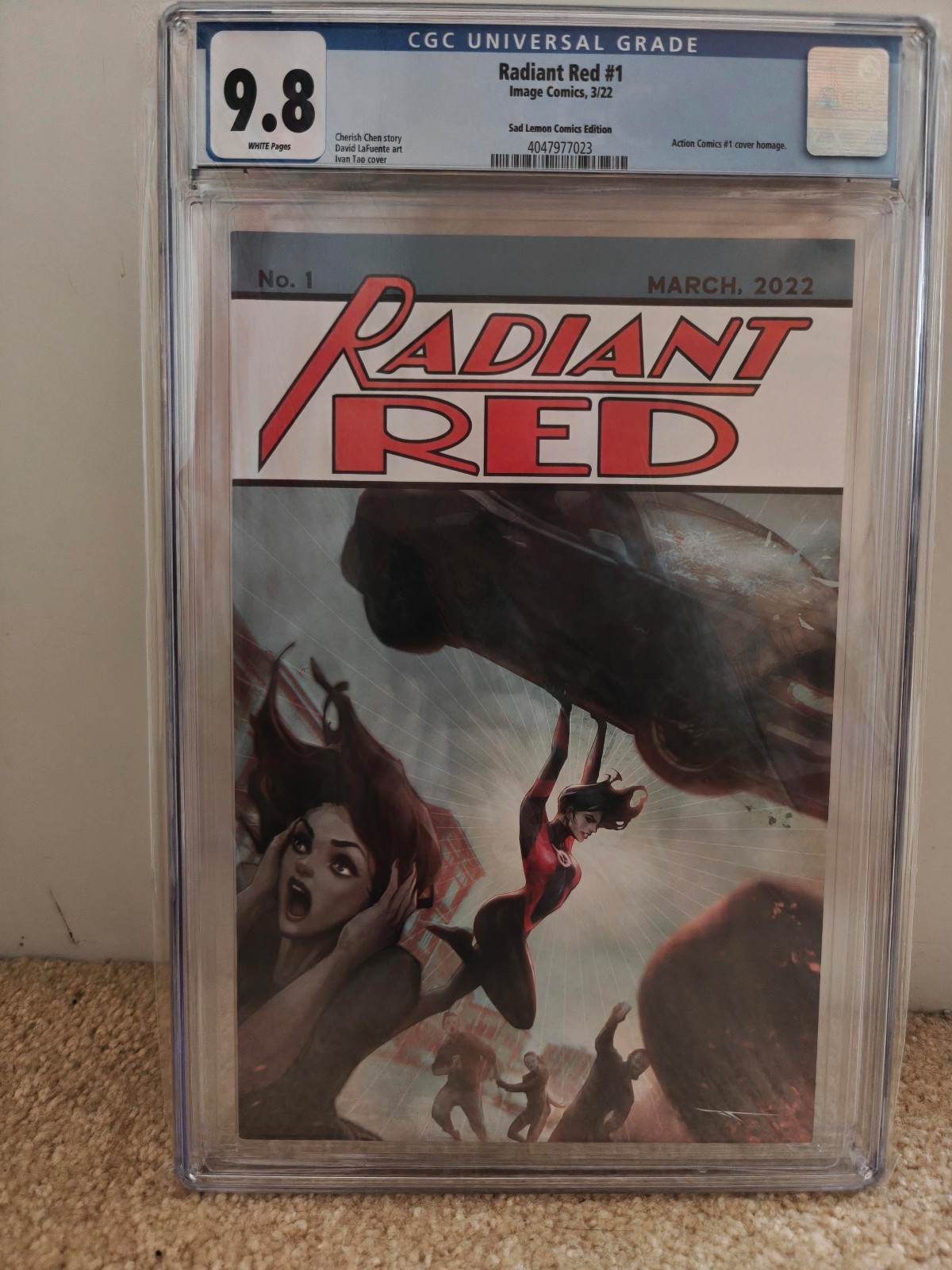 Radiant Red 1 CGC 9.8 Radiant Red 1 CGC 9.8