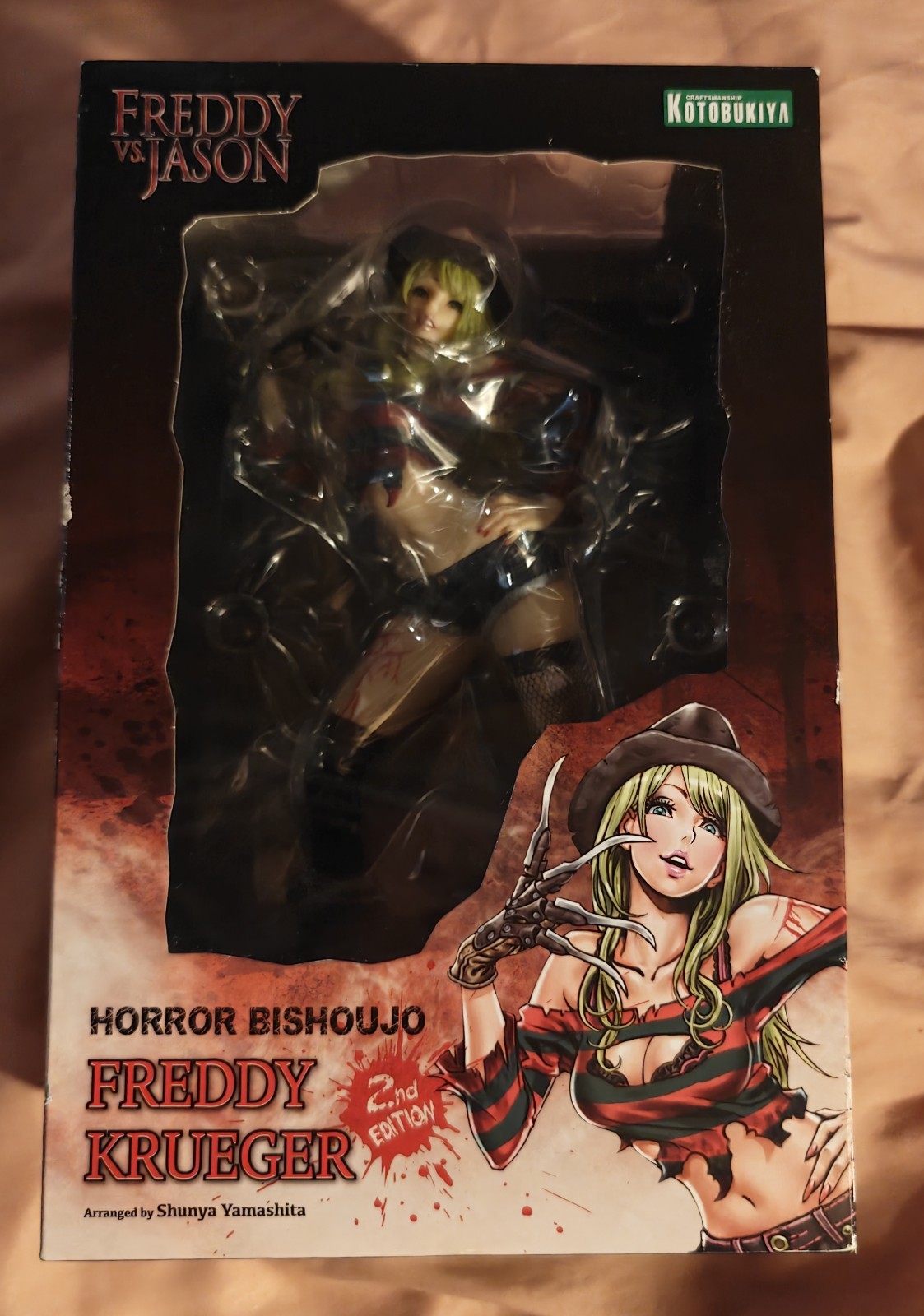 Kotobukiya Horror Bishoujo Freddy Krueger Figure 1/7 Scale, 2nd Edition Kotobukiya Horror Bishoujo Freddy Krueger Figure 1/7 Scale, 2nd Edition