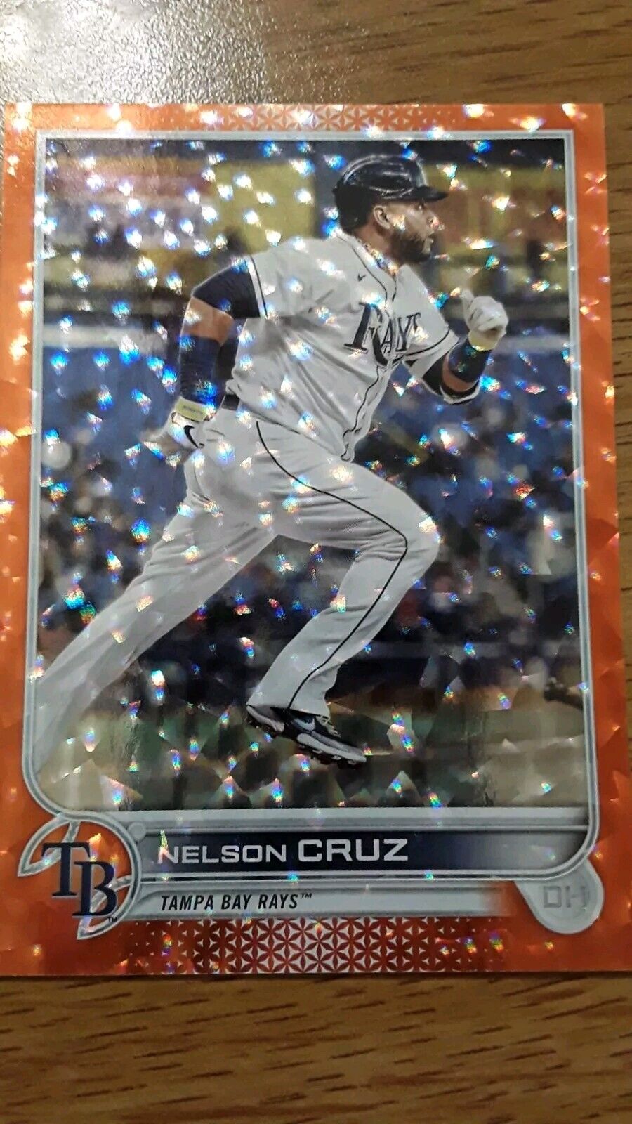 Nelson Cruz 2022 Topps Numbered 109/299 Orange Insert Card