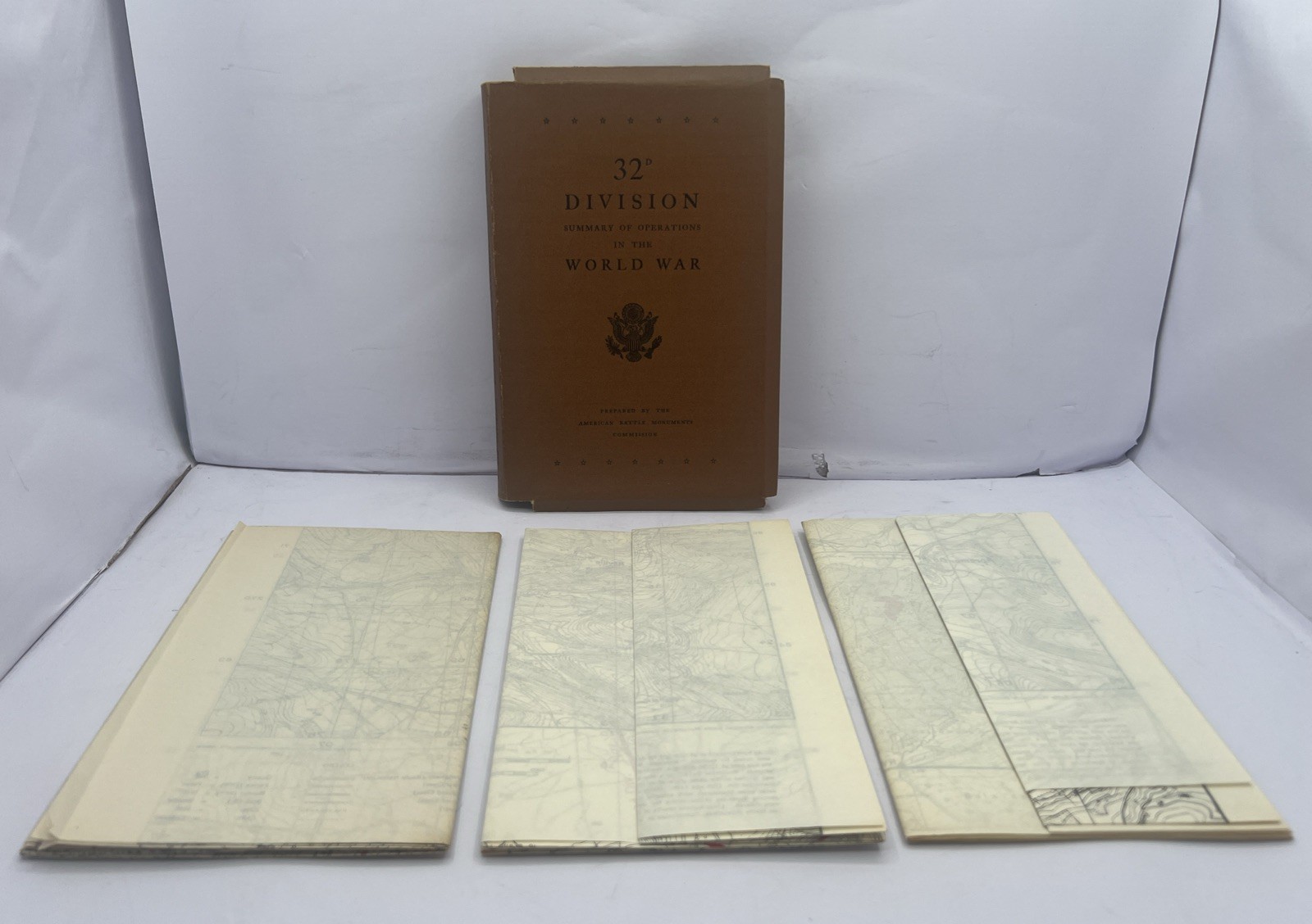 32nd Division Summary Of Operations In The World War Maps & Summary WWI Infantry 32nd Division Summary Of Operations In The World War Maps & Summary WWI Infantry