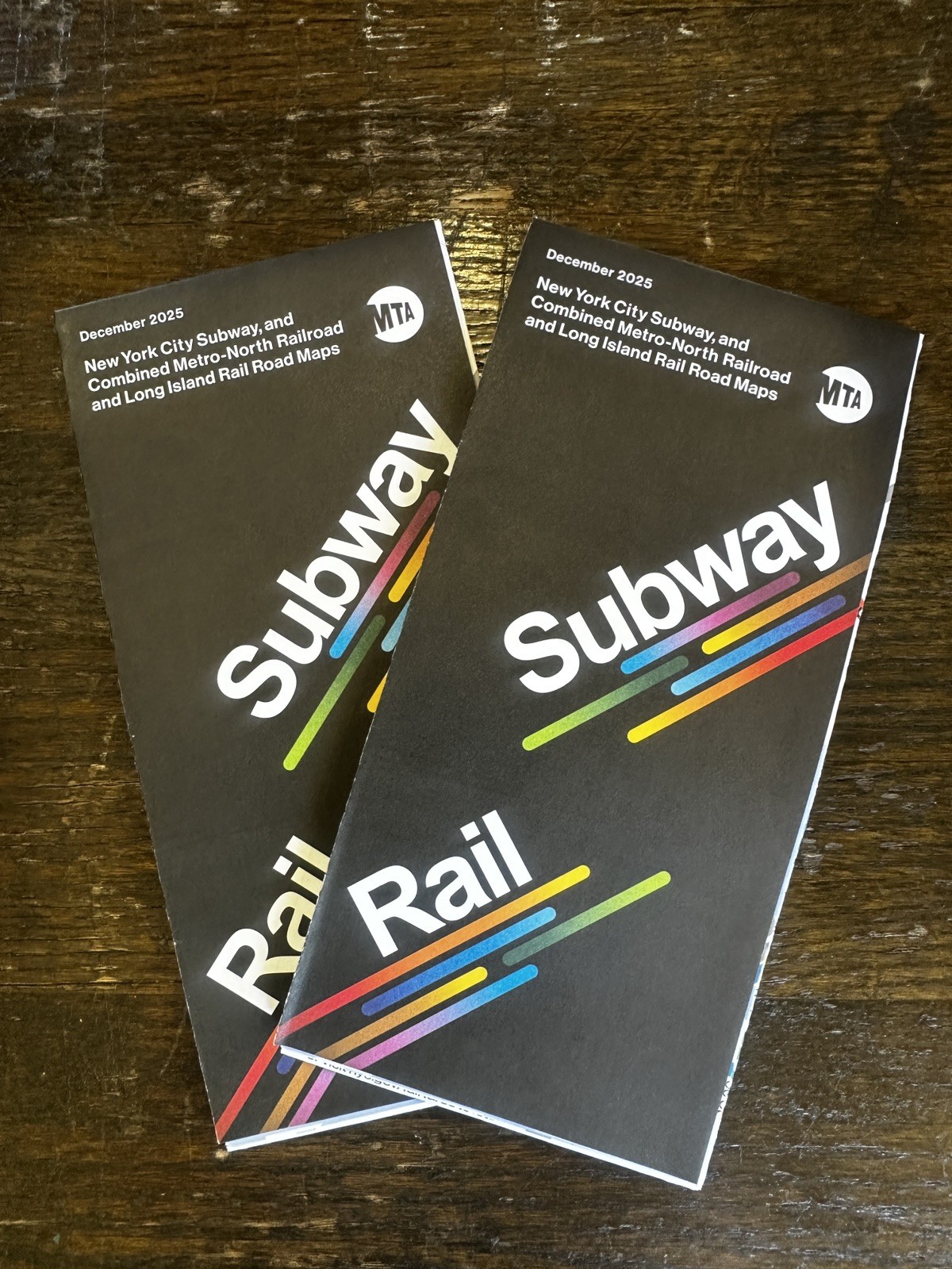 New York City NYC MTA Subway Railroad Map December 2025 Edition New York City NYC MTA Subway Railroad Map December 2025 Edition