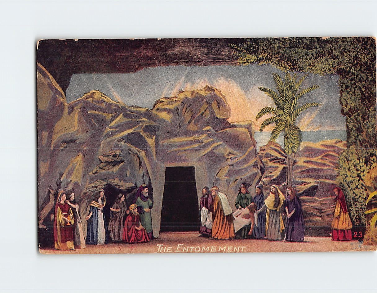 Postcard The Entombment Painting/Art Print Postcard The Entombment Painting/Art Print