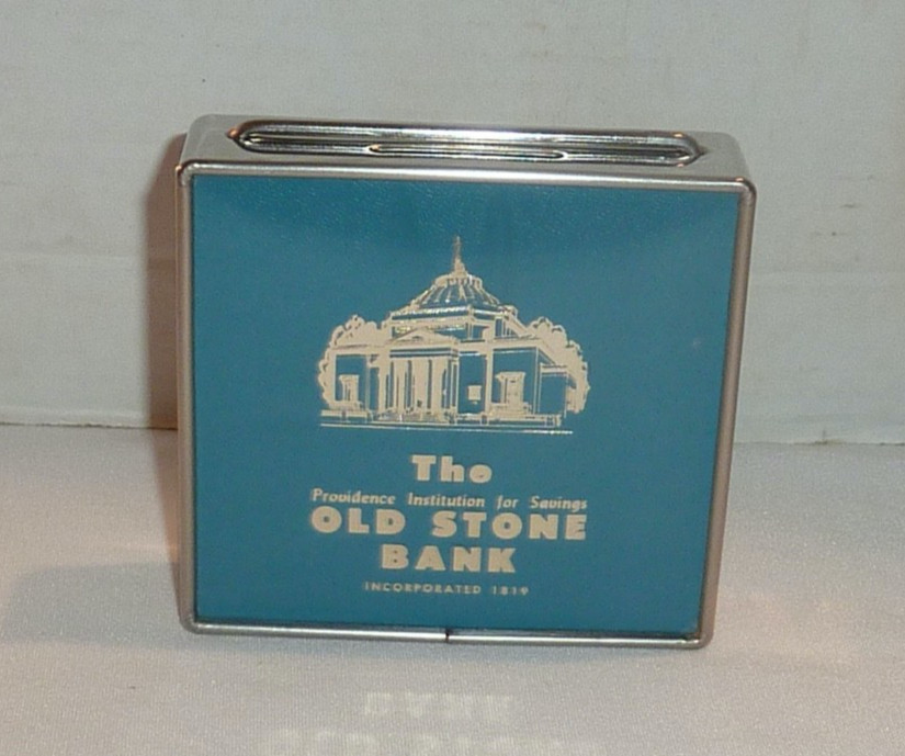 The Old Stone Bank Coin Bank Providence RI