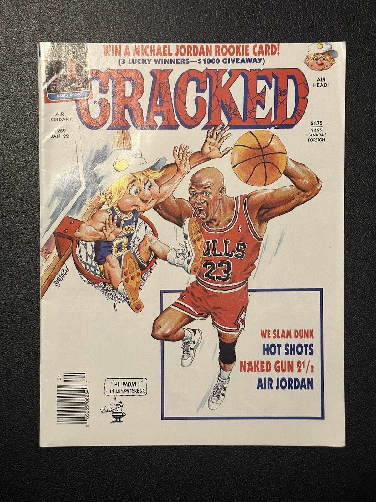 Cracked #269 1992 MICHAEL JORDAN Cracked #269 1992 MICHAEL JORDAN