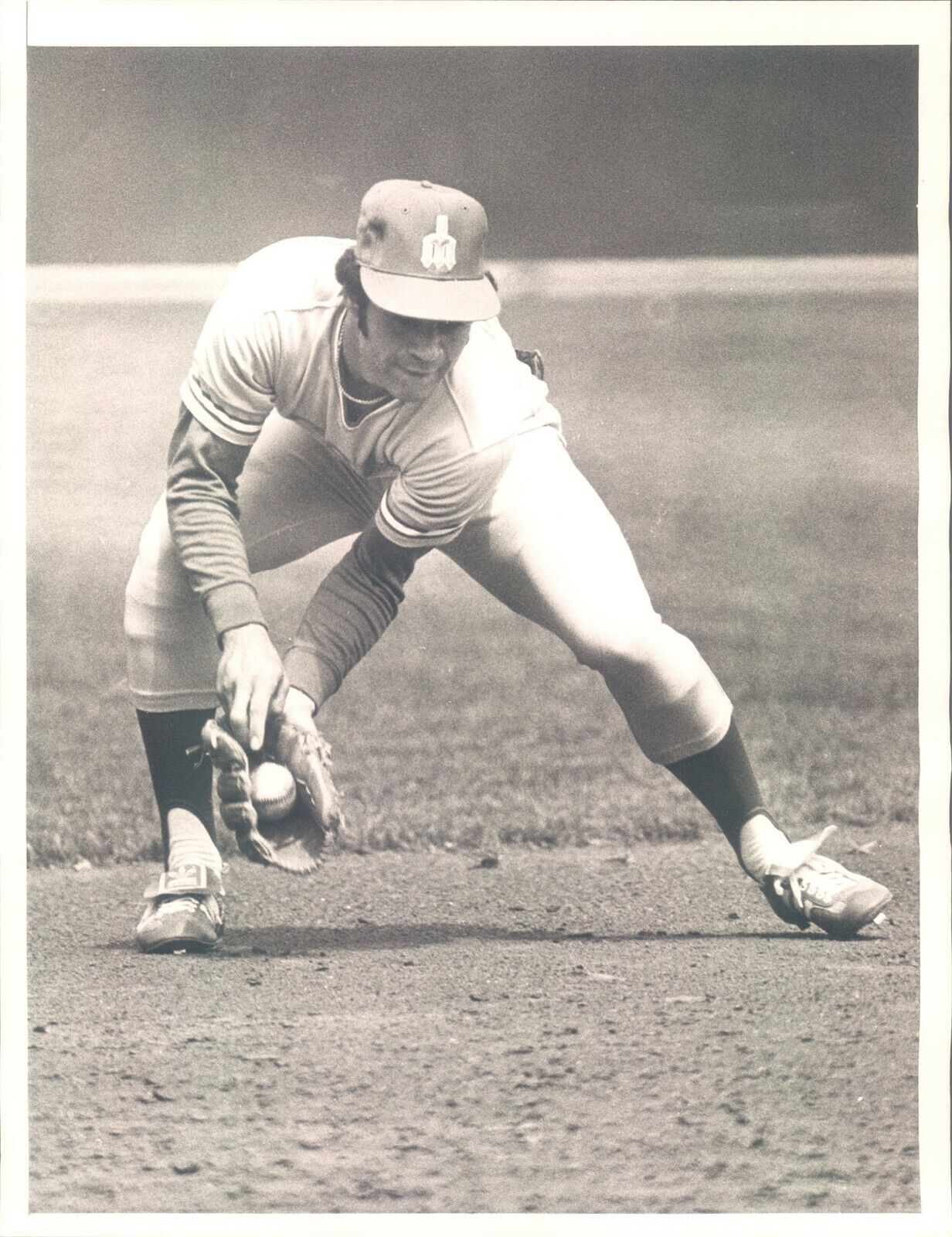 LG895 1978 Original Russ Reed Photo JULIO CRUZ Seattle Mariners MLB Baseball