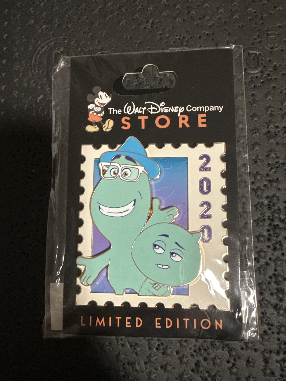 DEC WDCS D23 2026 Pixar Stamp Joe 22 Soul 2020 LE Disney Pin DEC WDCS D23 2026 Pixar Stamp Joe 22 Soul 2020 LE Disney Pin