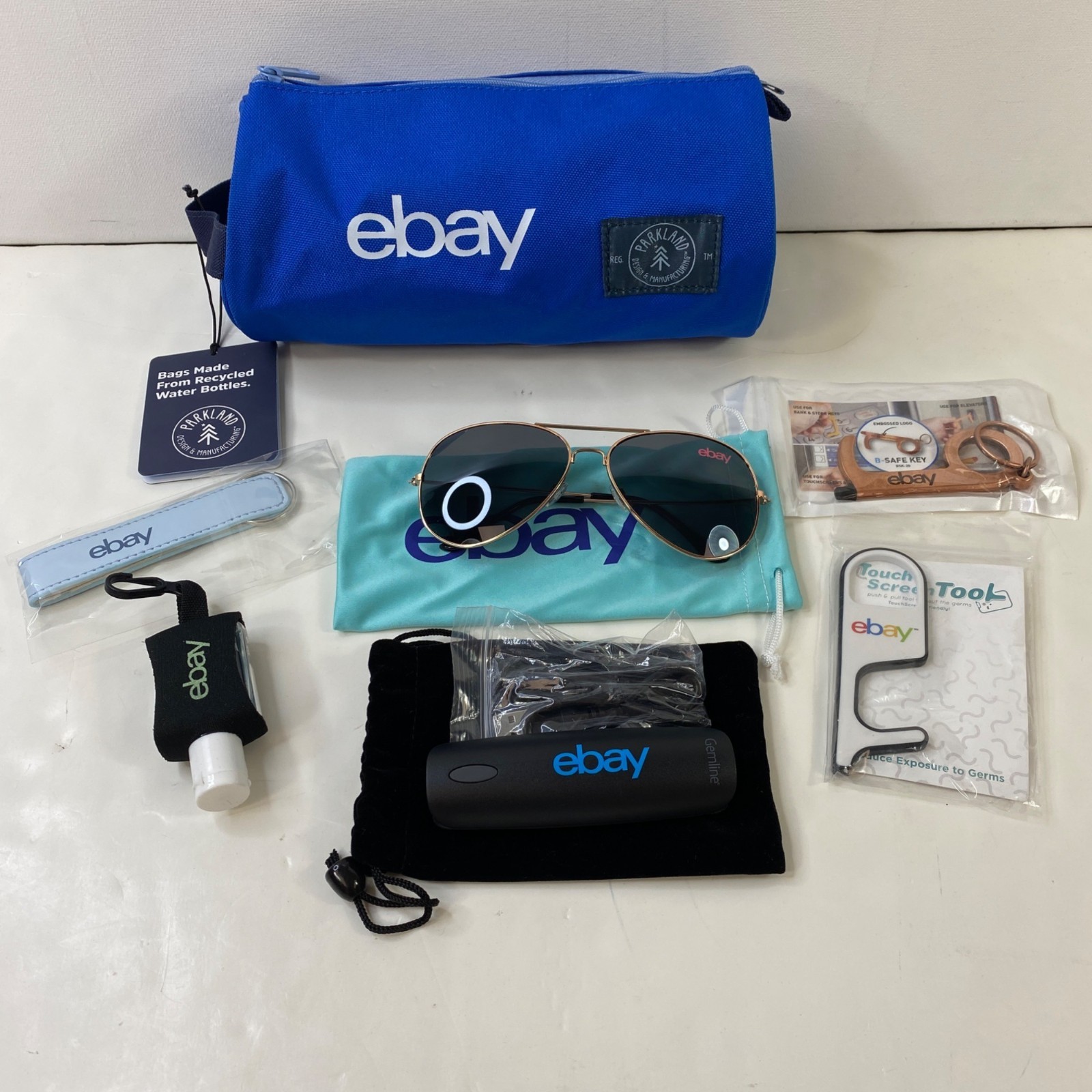 eBay Travel Gift Set: Sanitizer Sunglasses Pouch SafeKey & TouchTool eBayana eBay Travel Gift Set: Sanitizer Sunglasses Pouch SafeKey & TouchTool eBayana