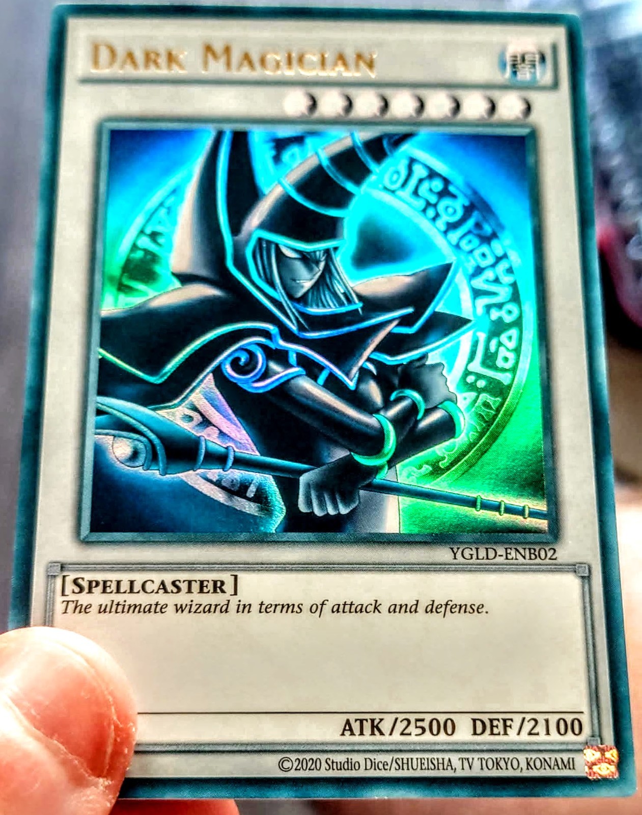 Yu-Gi-Oh Ghost Rare Style Dark Magician Yu-Gi-Oh Ghost Rare Style Dark Magician