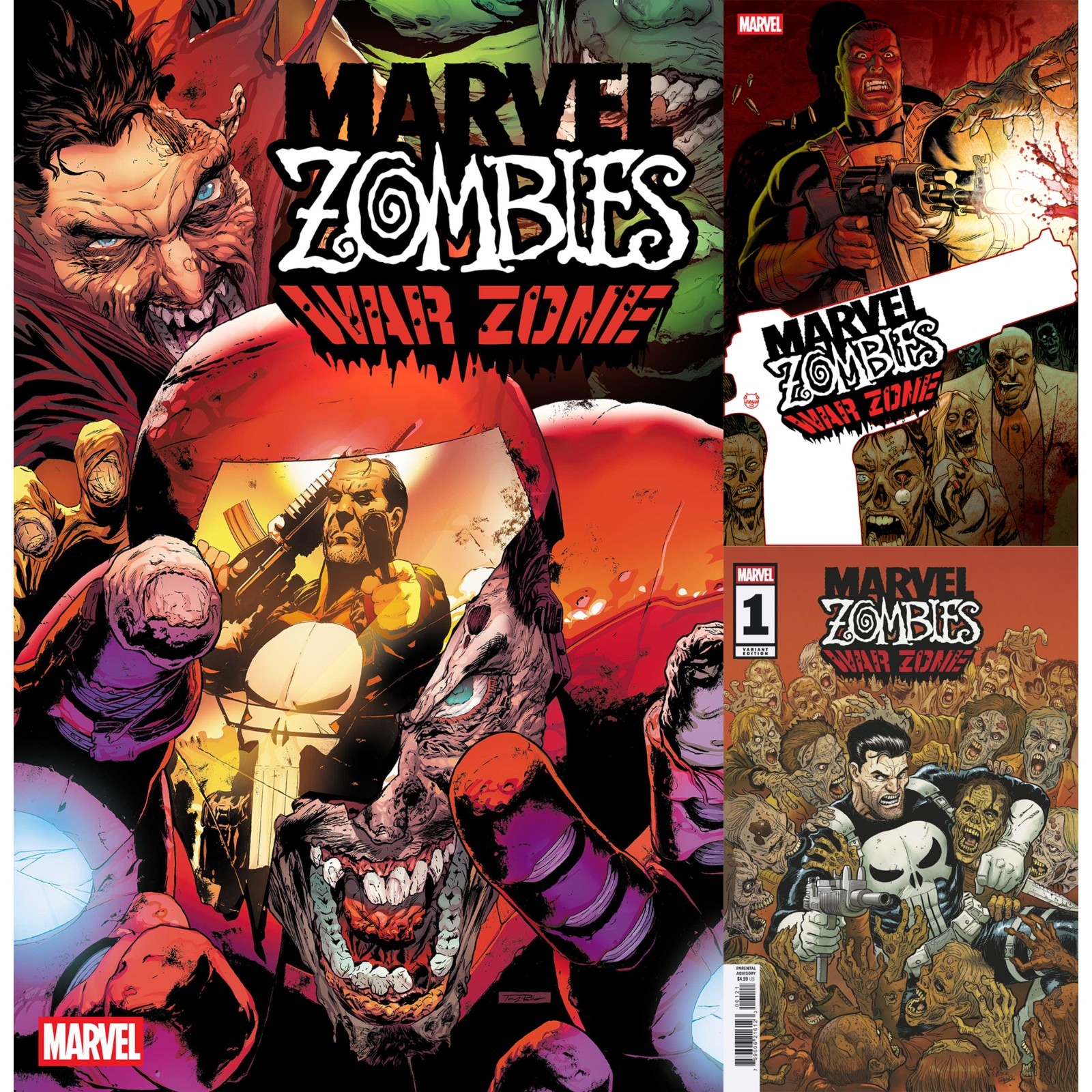 Marvel Zombies: War Zone (2026) #1 Marvel Comics COVER SELECT Marvel Zombies: War Zone (2026) #1 Marvel Comics COVER SELECT